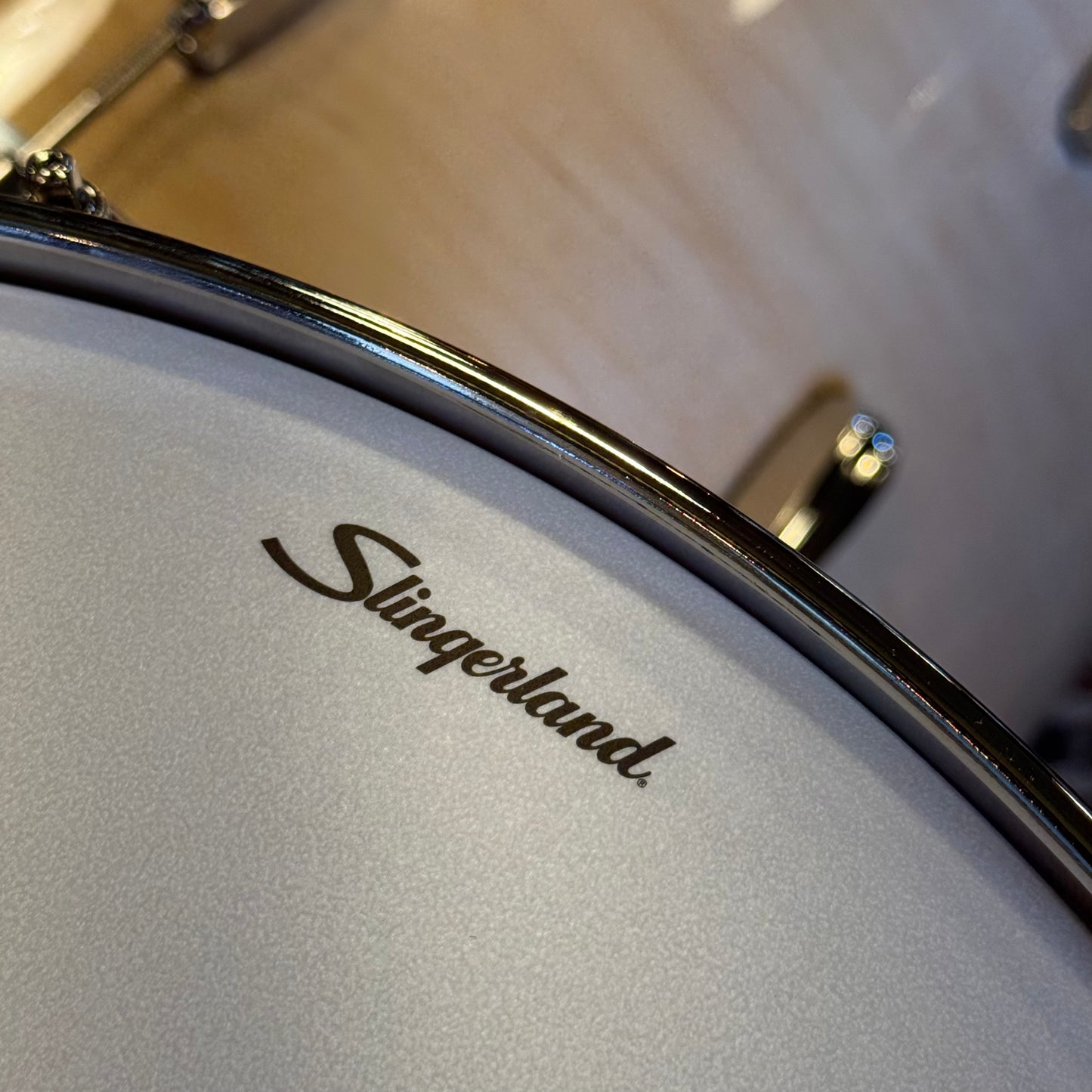 NEW Slingerland Studio King in Ventura Sand Lacquer - 14x22, 9x13, 16x16