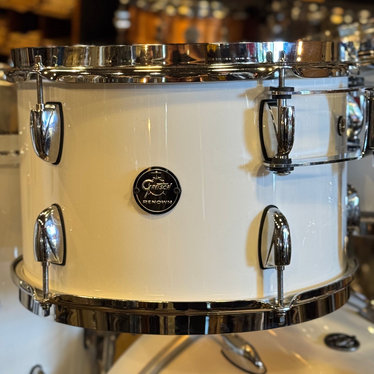 USED Gretsch Renown RN2 in Piano White Gloss - 16x20, 7x10, 8x12, 14x14, 16x16