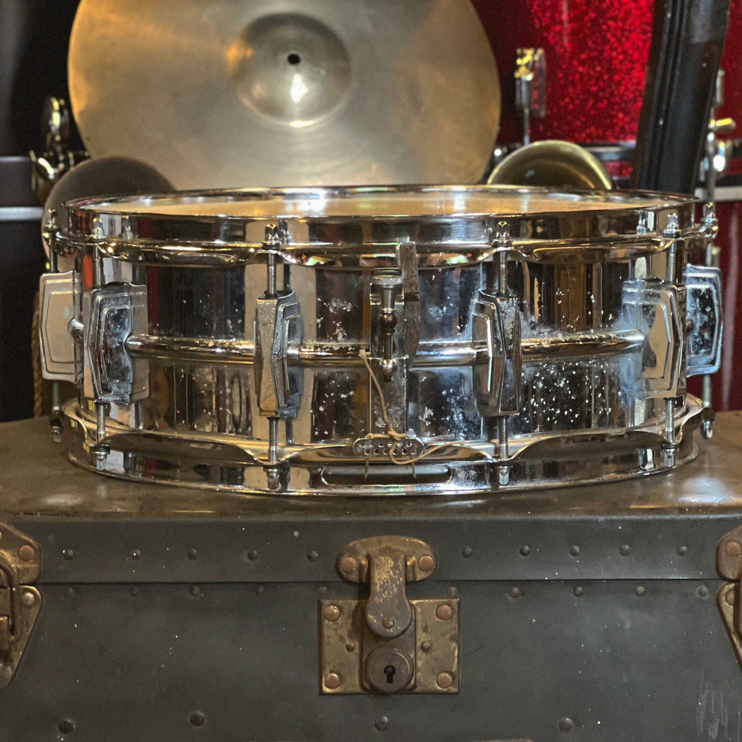 VINTAGE 1967 Ludwig 5x14 LM400 Supraphonic Snare Drum