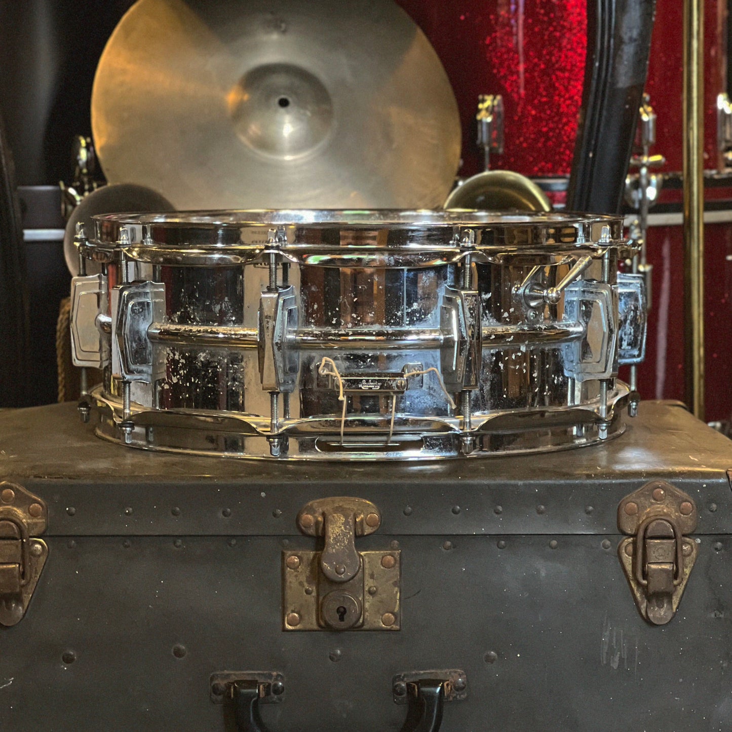 VINTAGE 1967 Ludwig 5x14 LM400 Supraphonic Snare Drum