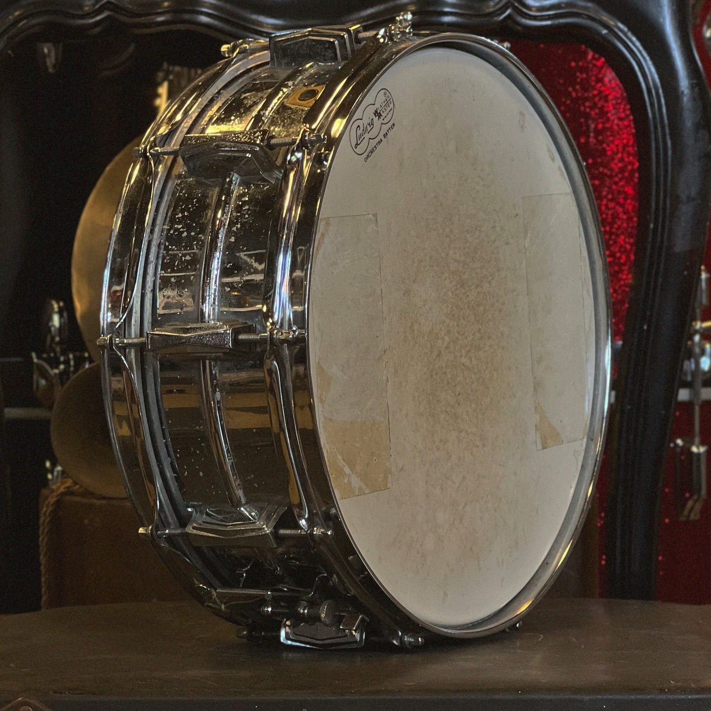 VINTAGE 1967 Ludwig 5x14 LM400 Supraphonic Snare Drum