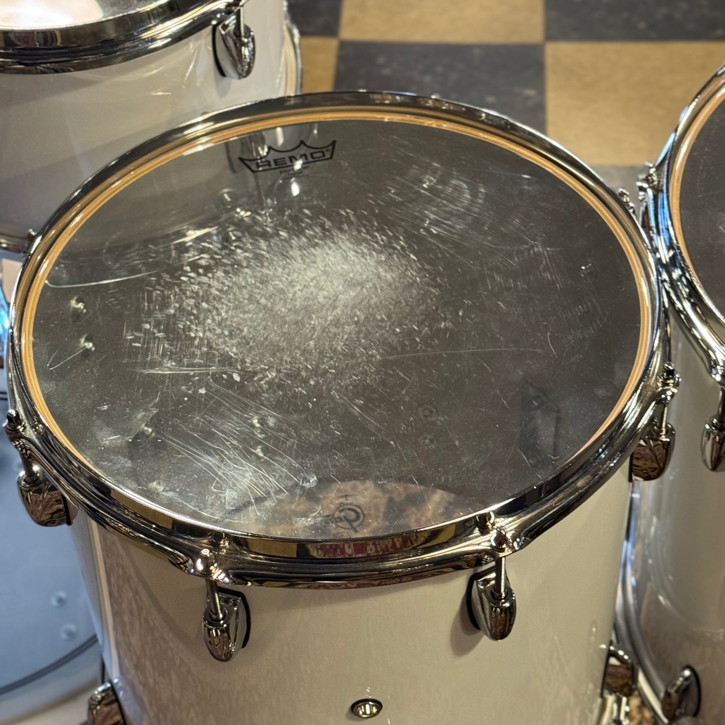 USED Gretsch Renown RN2 in Piano White Gloss - 16x20, 7x10, 8x12, 14x14, 16x16