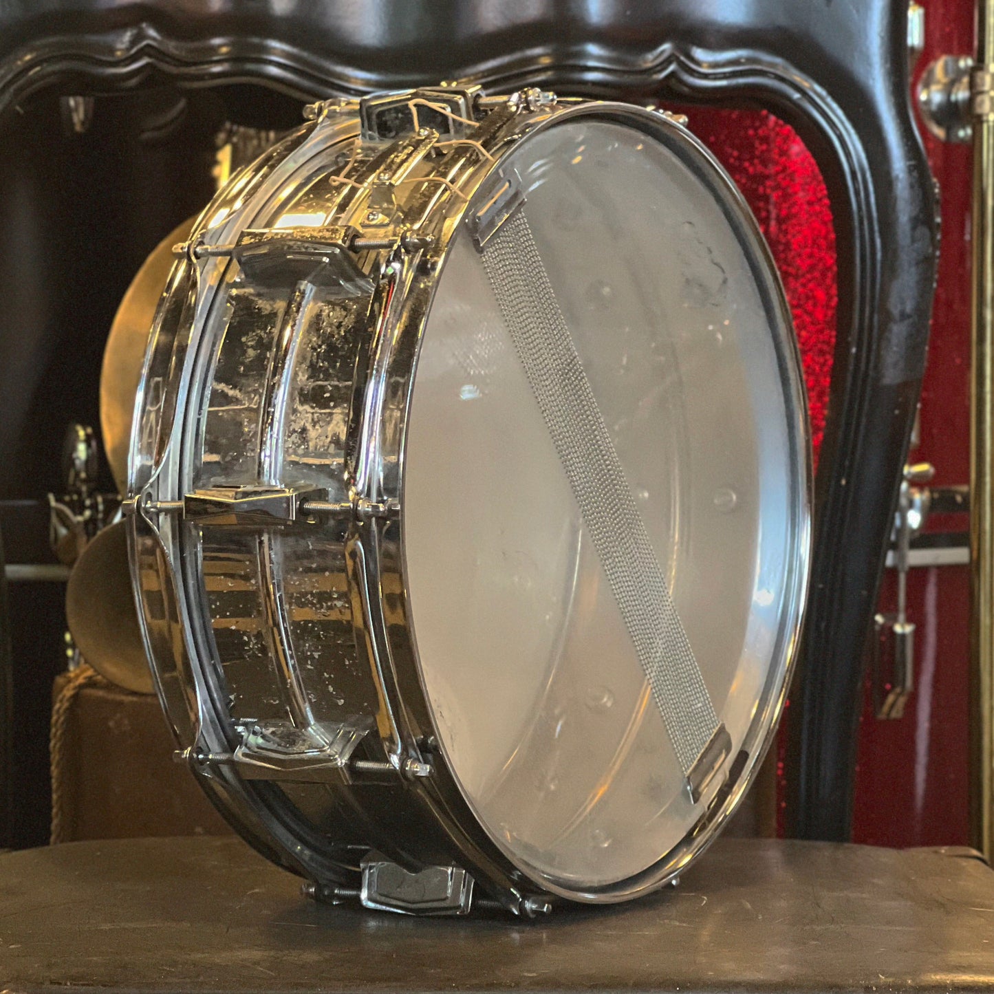 VINTAGE 1967 Ludwig 5x14 LM400 Supraphonic Snare Drum