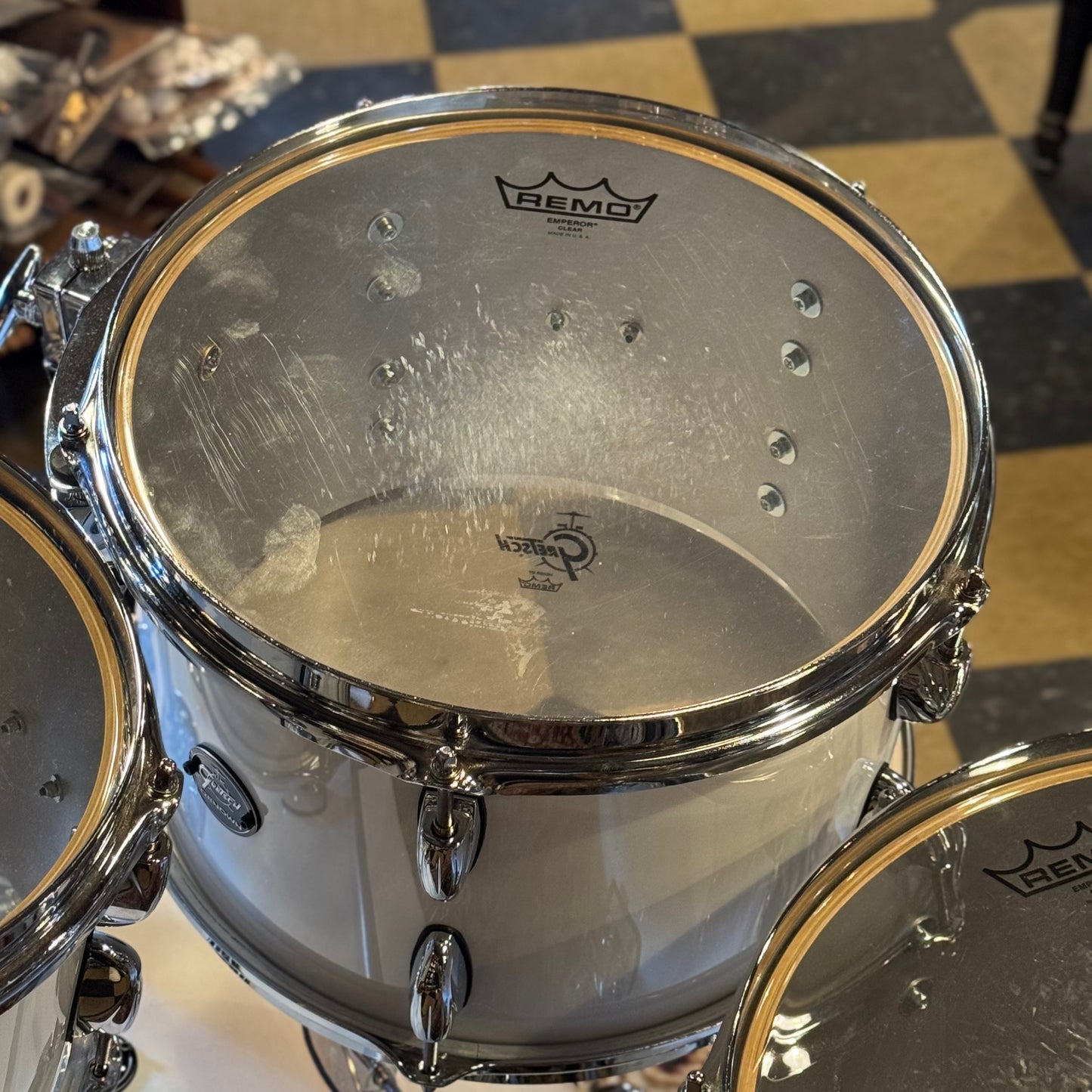 USED Gretsch Renown RN2 in Piano White Gloss - 16x20, 7x10, 8x12, 14x14, 16x16