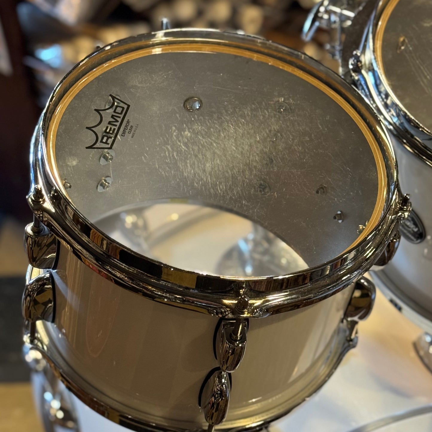 USED Gretsch Renown RN2 in Piano White Gloss - 16x20, 7x10, 8x12, 14x14, 16x16