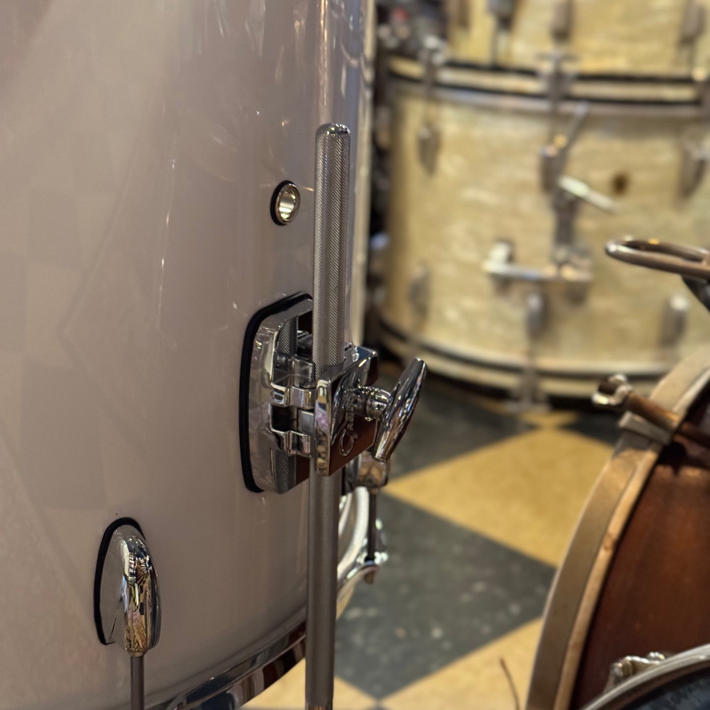 USED Gretsch Renown RN2 in Piano White Gloss - 16x20, 7x10, 8x12, 14x14, 16x16