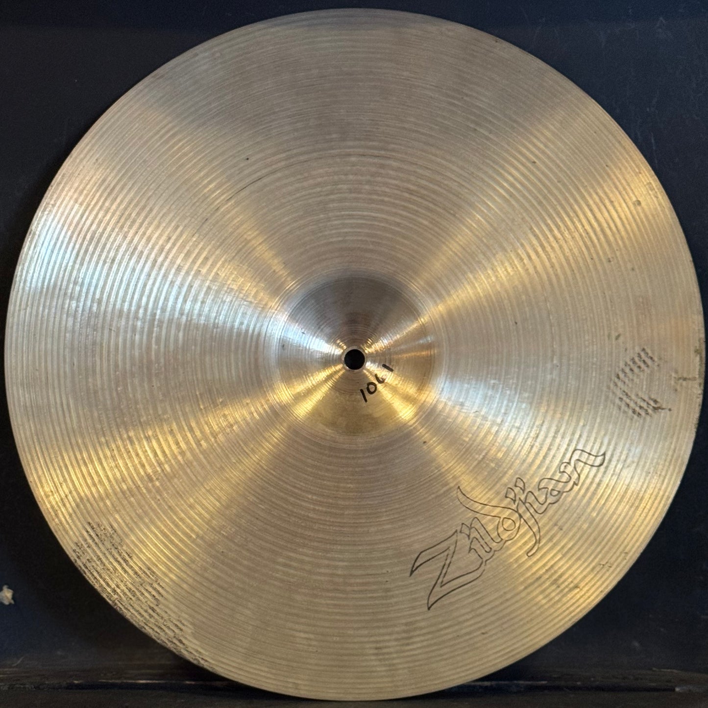 VINTAGE 1970's A. Zildjian 16" Hollow Logo Crash - 1061g
