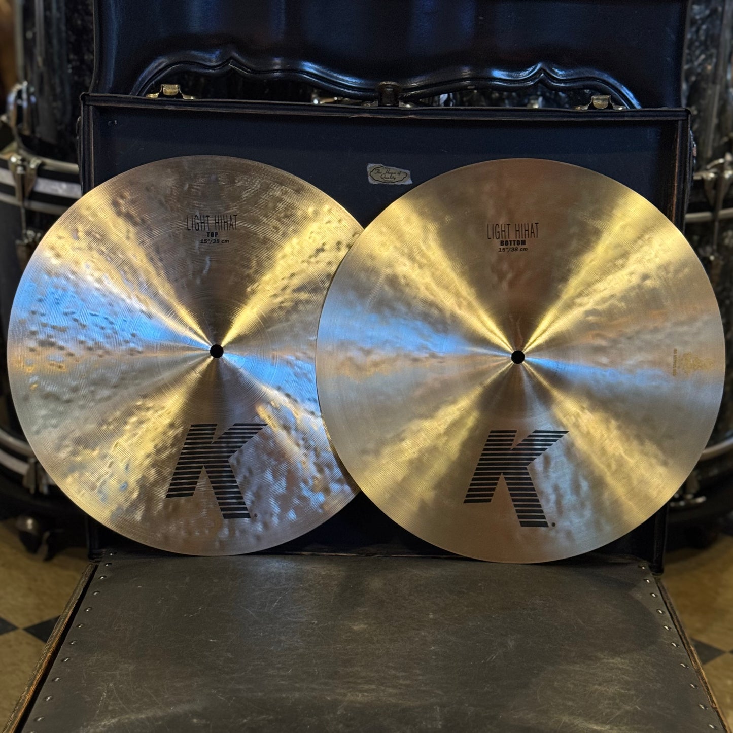 NEW Zildjian 15" K Zildjian Light Hi-Hats - 1136/1432g