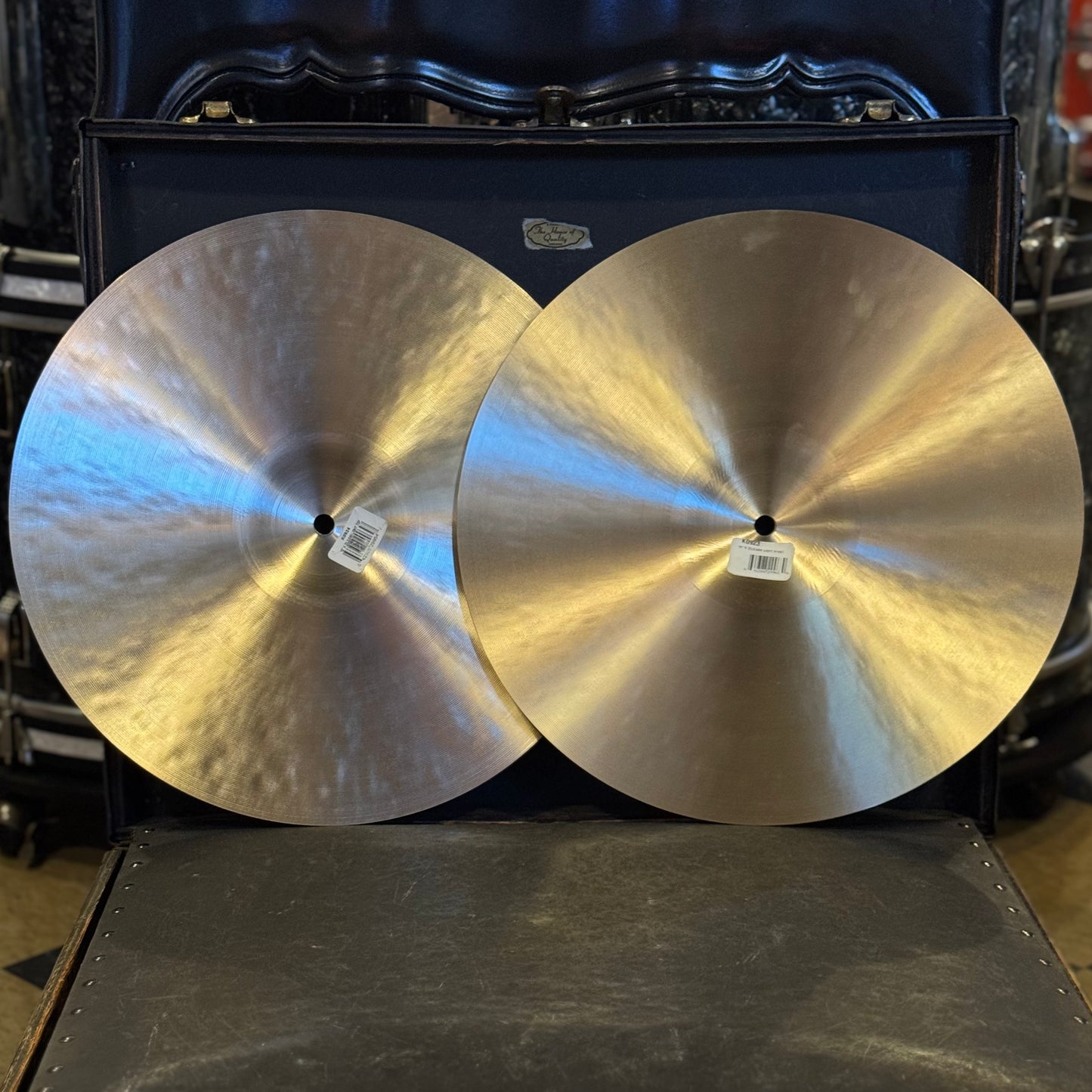 NEW Zildjian 15" K Zildjian Light Hi-Hats - 1136/1432g