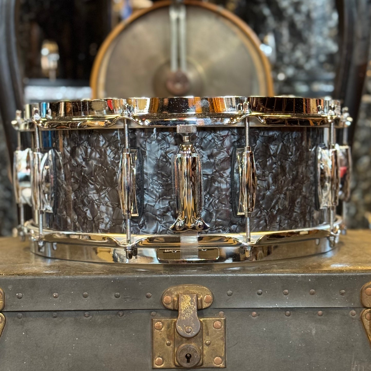NEW Gretsch 5.5x14 Brooklyn Snare Drum in Deep Black Marine Pearl