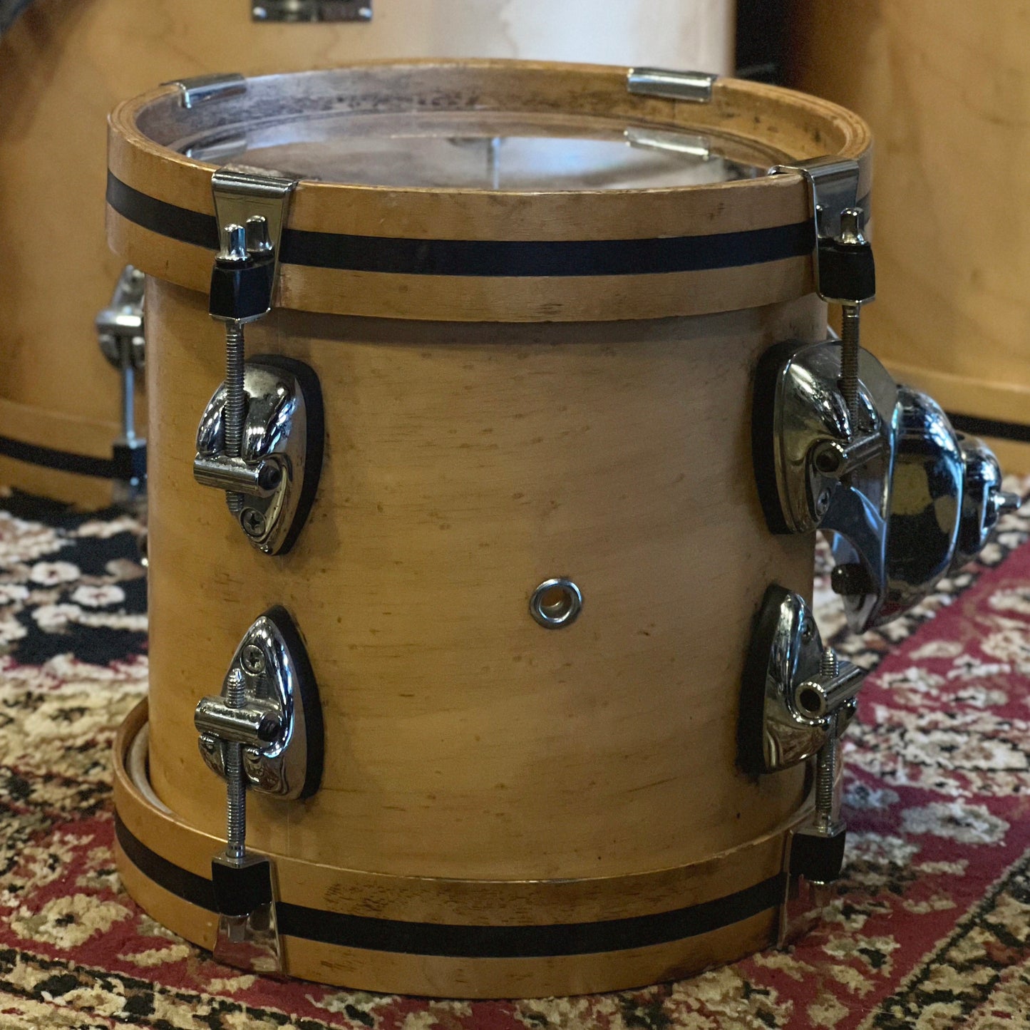 USED Mid 90's Ayotte Custom Series in Natural Satin Maple - 18x22, 16x18, 14x16, 12x14, 10x12, 9x10, 8x8