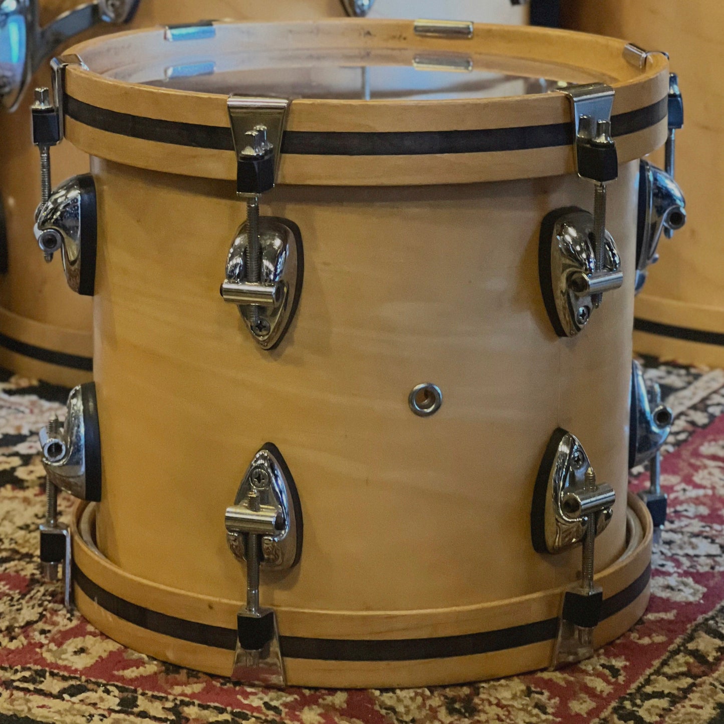 USED Mid 90's Ayotte Custom Series in Natural Satin Maple - 18x22, 16x18, 14x16, 12x14, 10x12, 9x10, 8x8