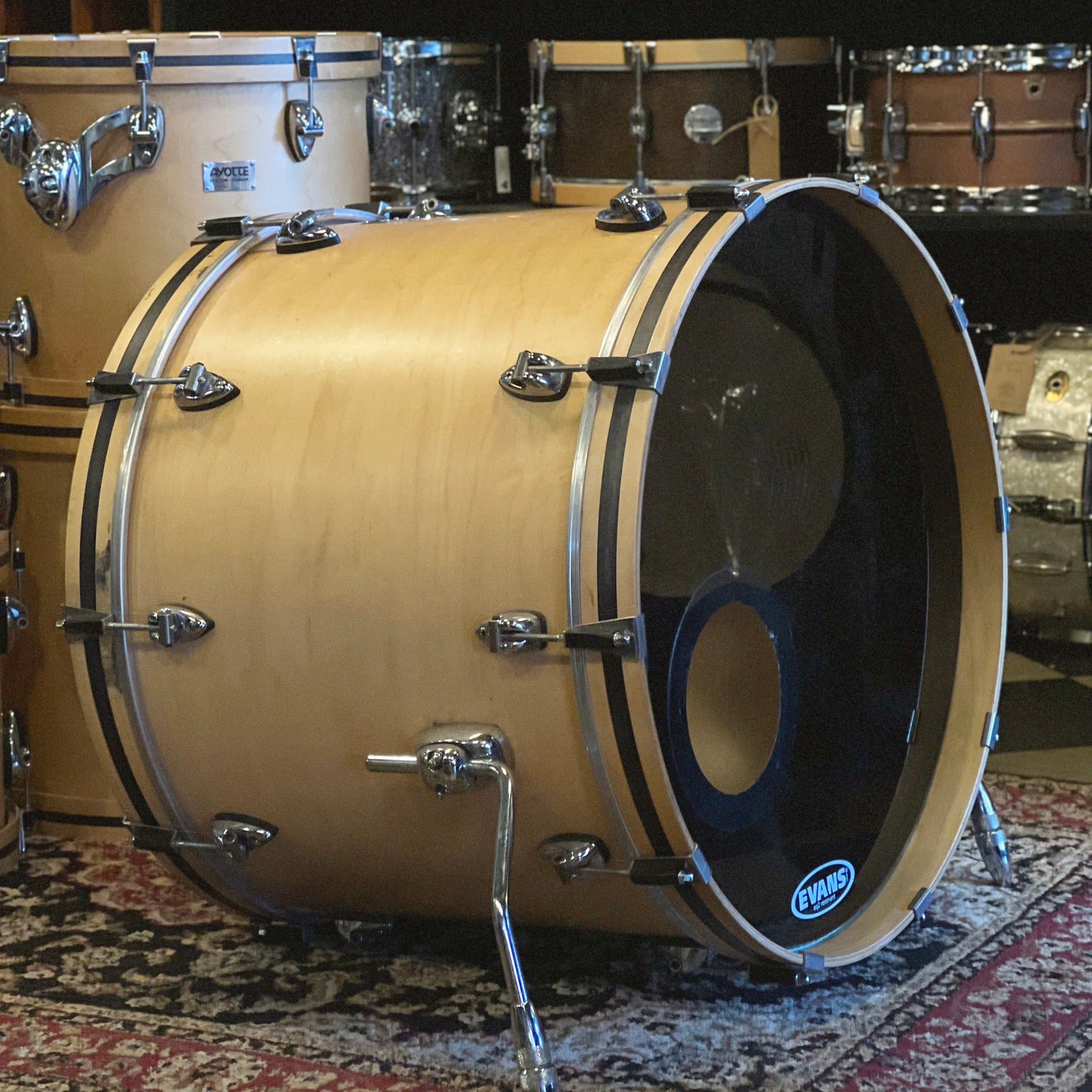 USED Mid 90's Ayotte Custom Series in Natural Satin Maple - 18x22, 16x18, 14x16, 12x14, 10x12, 9x10, 8x8