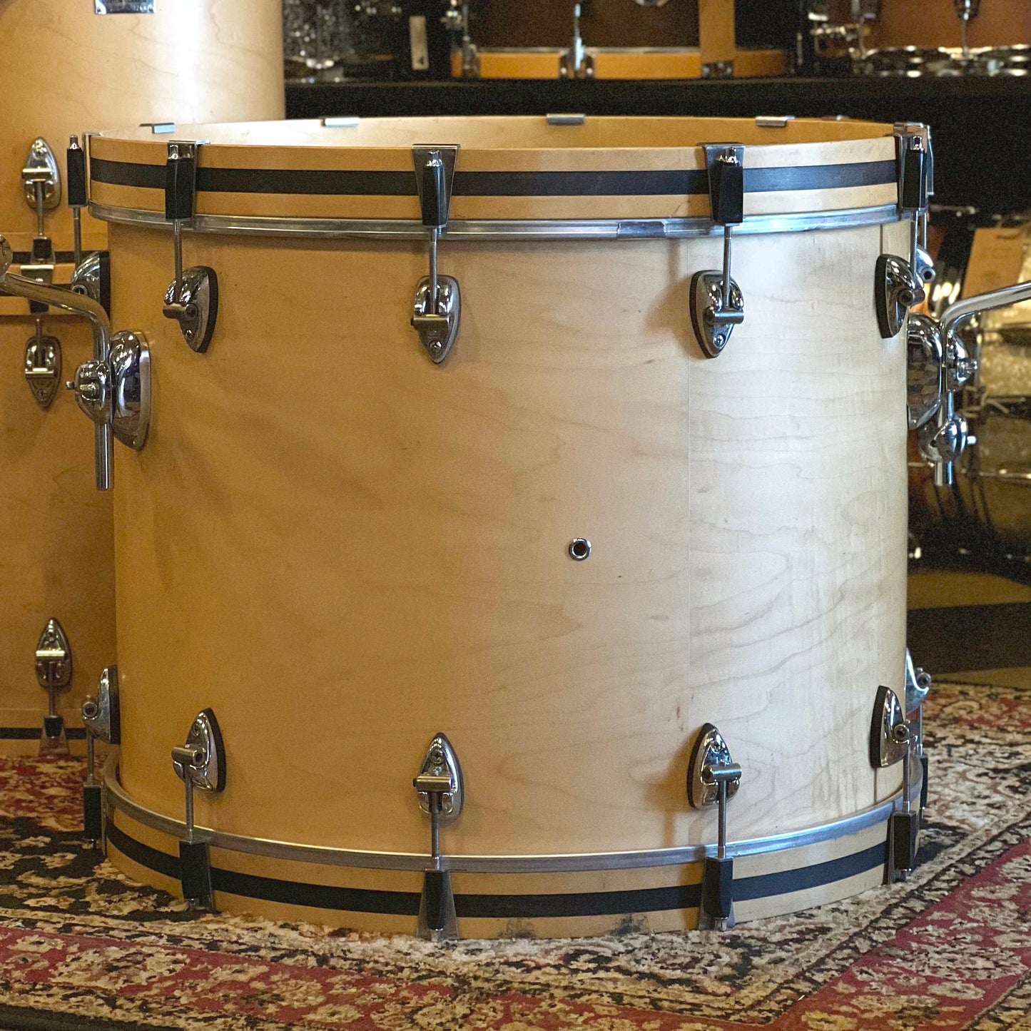 USED Mid 90's Ayotte Custom Series in Natural Satin Maple - 18x22, 16x18, 14x16, 12x14, 10x12, 9x10, 8x8