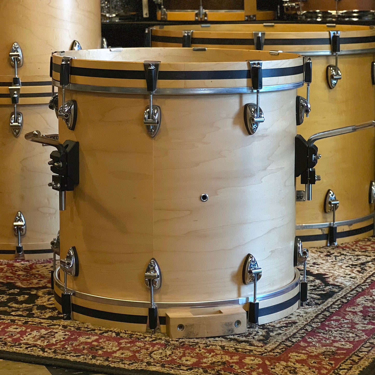 USED Mid 90's Ayotte Custom Series in Natural Satin Maple - 18x22, 16x18, 14x16, 12x14, 10x12, 9x10, 8x8