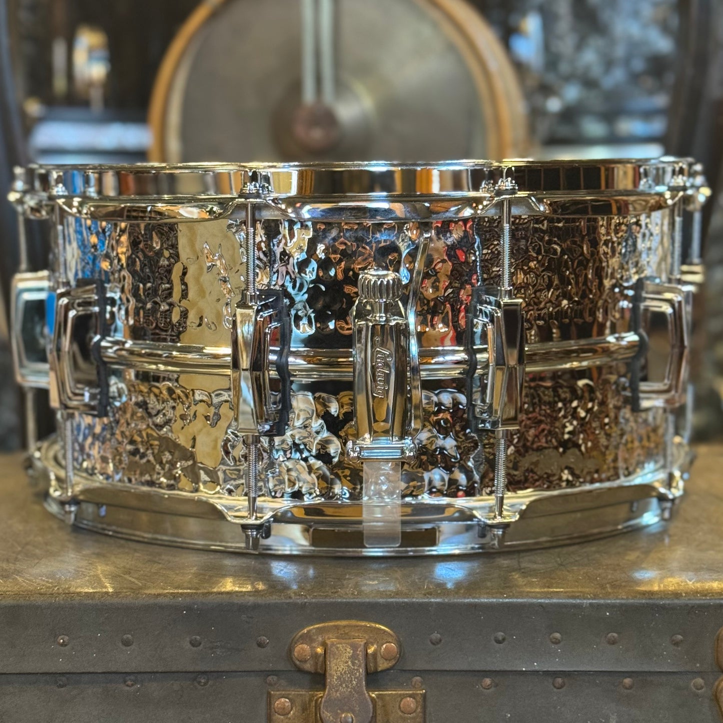 NEW Ludwig 6.5x14 Hammered Supraphonic Snare Drum w/ Imperial Lugs