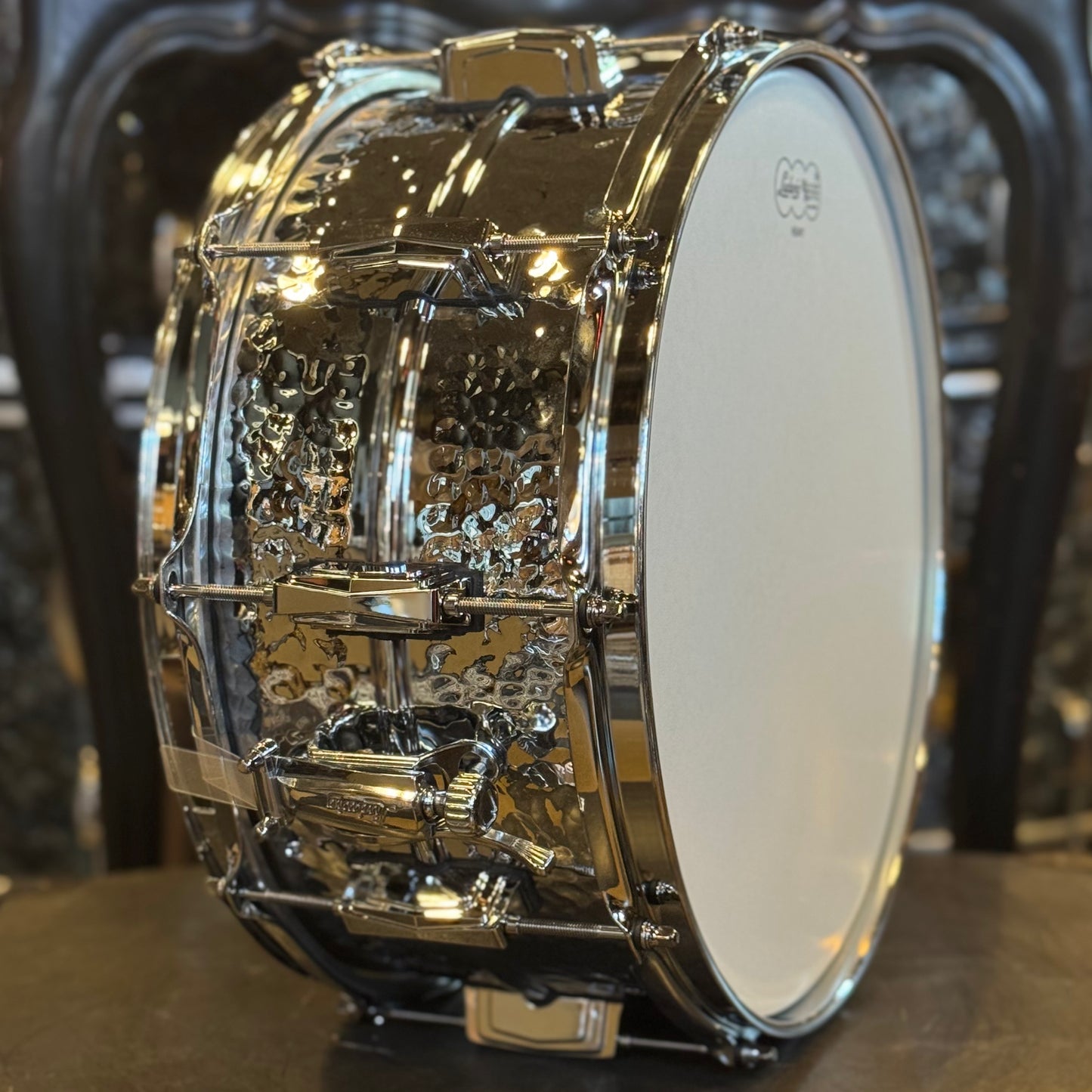NEW Ludwig 6.5x14 Hammered Supraphonic Snare Drum w/ Imperial Lugs