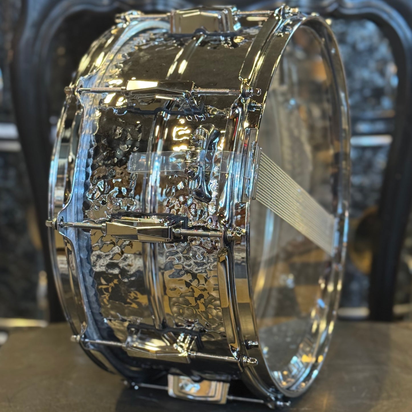 NEW Ludwig 6.5x14 Hammered Supraphonic Snare Drum w/ Imperial Lugs