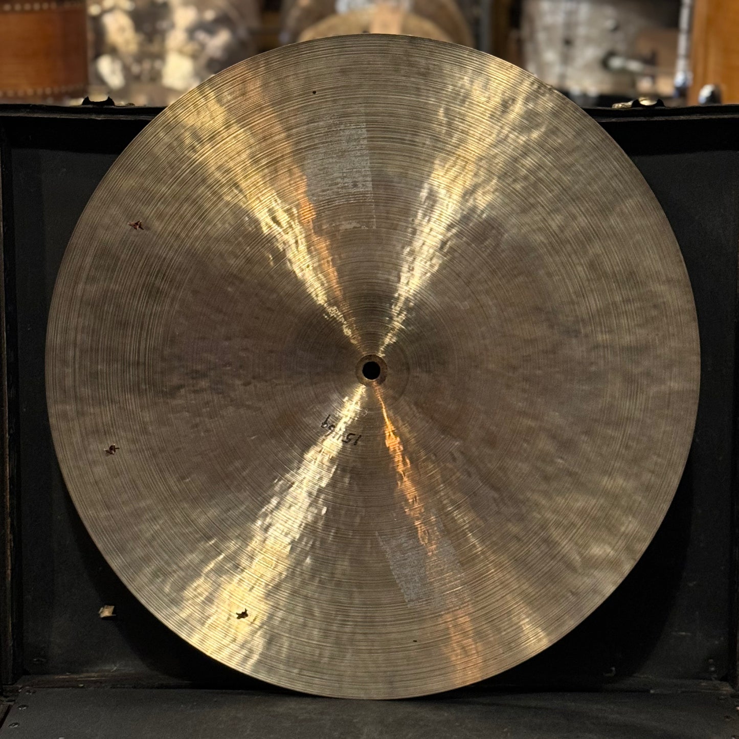 USED Craig Lauritsen 18" Crash-Ride "Old K Style" w/ Three Rivets - 1546g