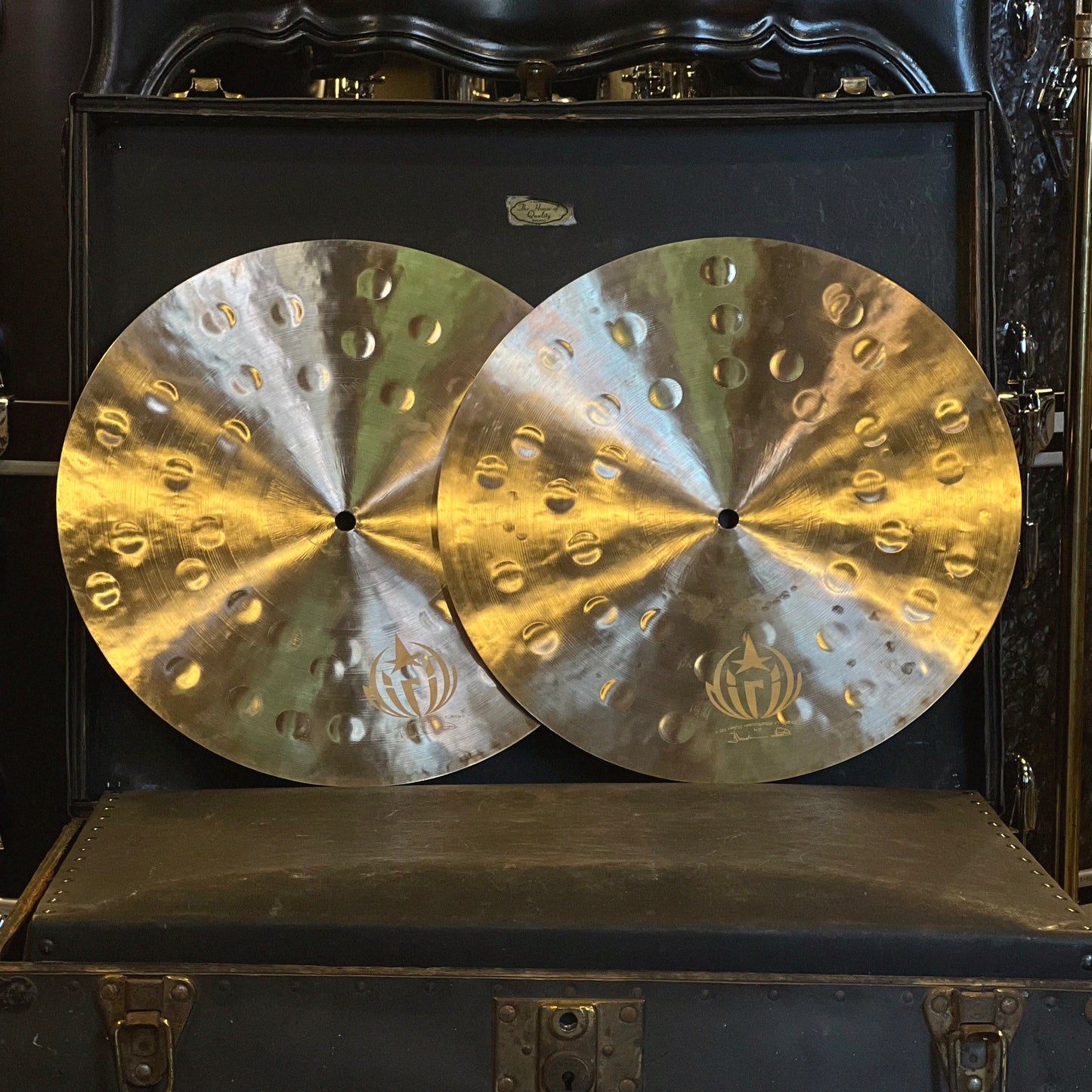 USED Diril 14" Primitive Hi-Hats - 732/828g