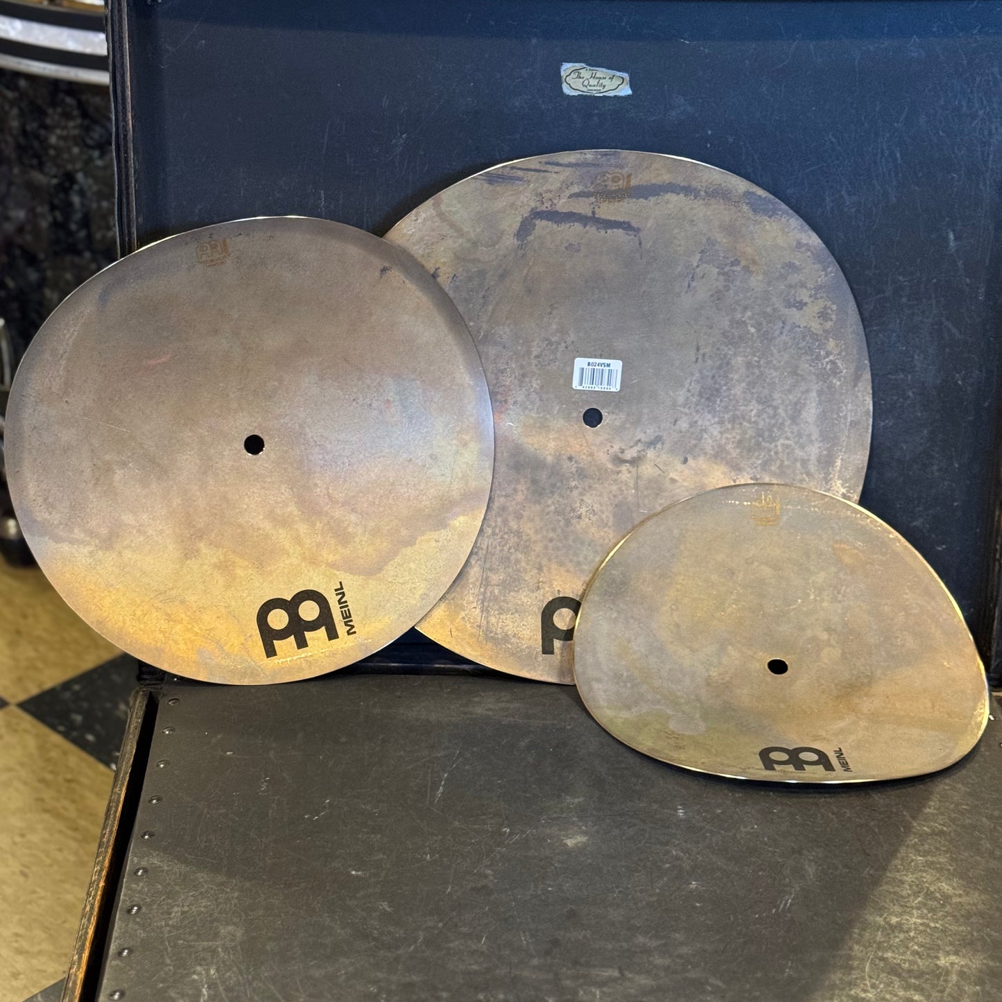NEW Meinl 10/12/14" Byzance Vintage Smack Stack Cymbal Set