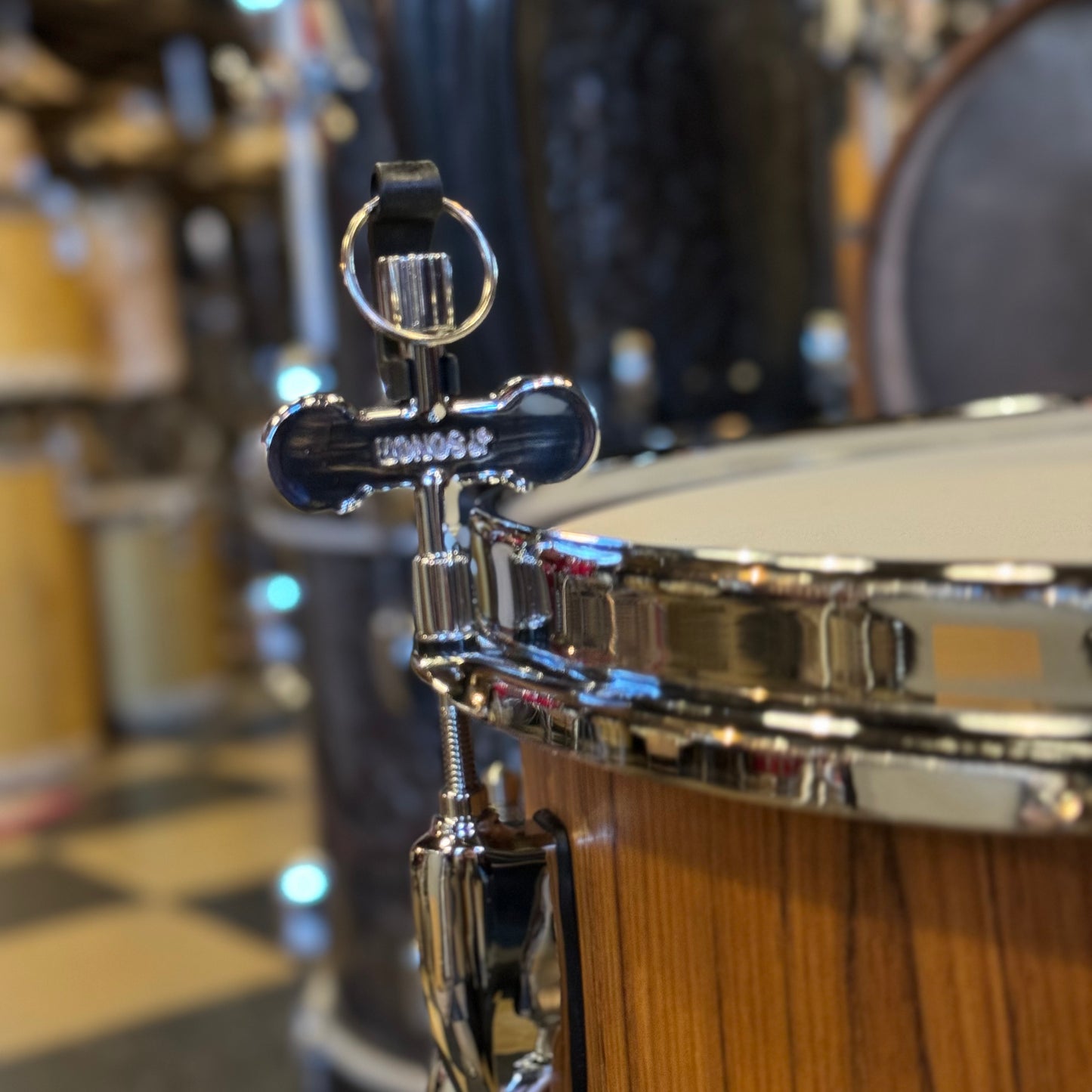 NEW Sonor 6.5x14 Vintage Series Snare Drum in Teak Semi Gloss