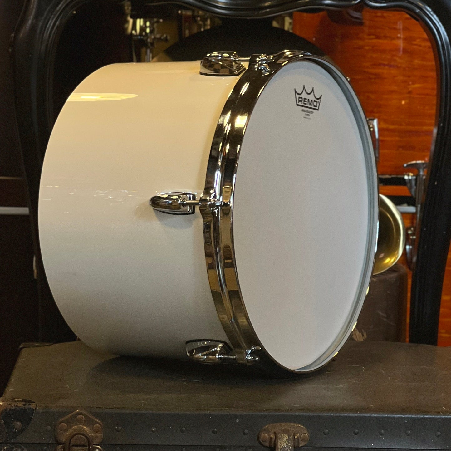 VINTAGE 1970's Gretsch 9x13 Concert Tom in White Nitron