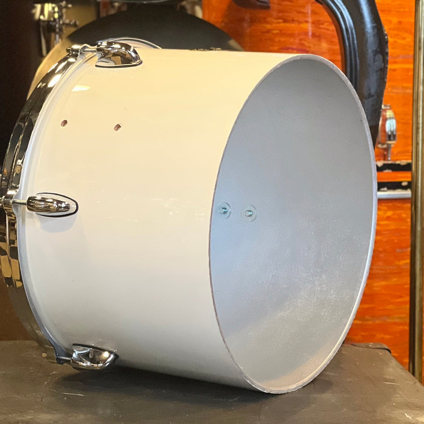 VINTAGE 1970's Gretsch 9x13 Concert Tom in White Nitron