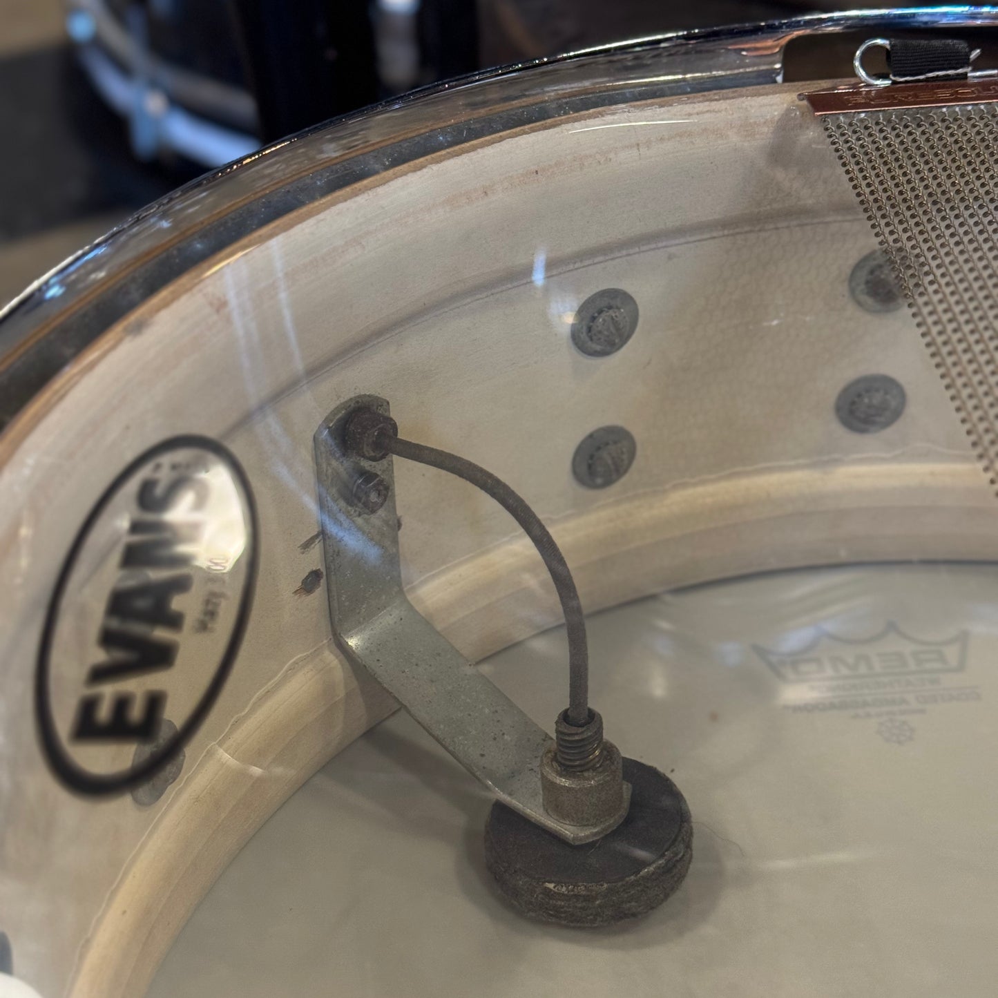 VINTAGE 1960's Camco 5x14 Oaklawn Aristocrat Snare Drum in 3D Moire
