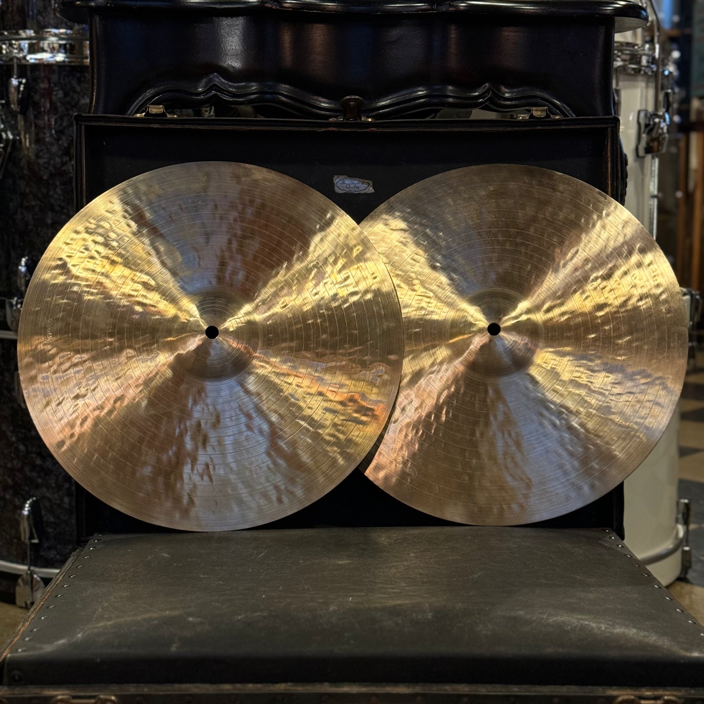 NEW Funch 15" Nefertiti Hi-Hat Cymbals - 902/1166g
