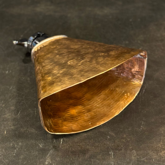 Brass Lasagna Small Tapered Cowbell