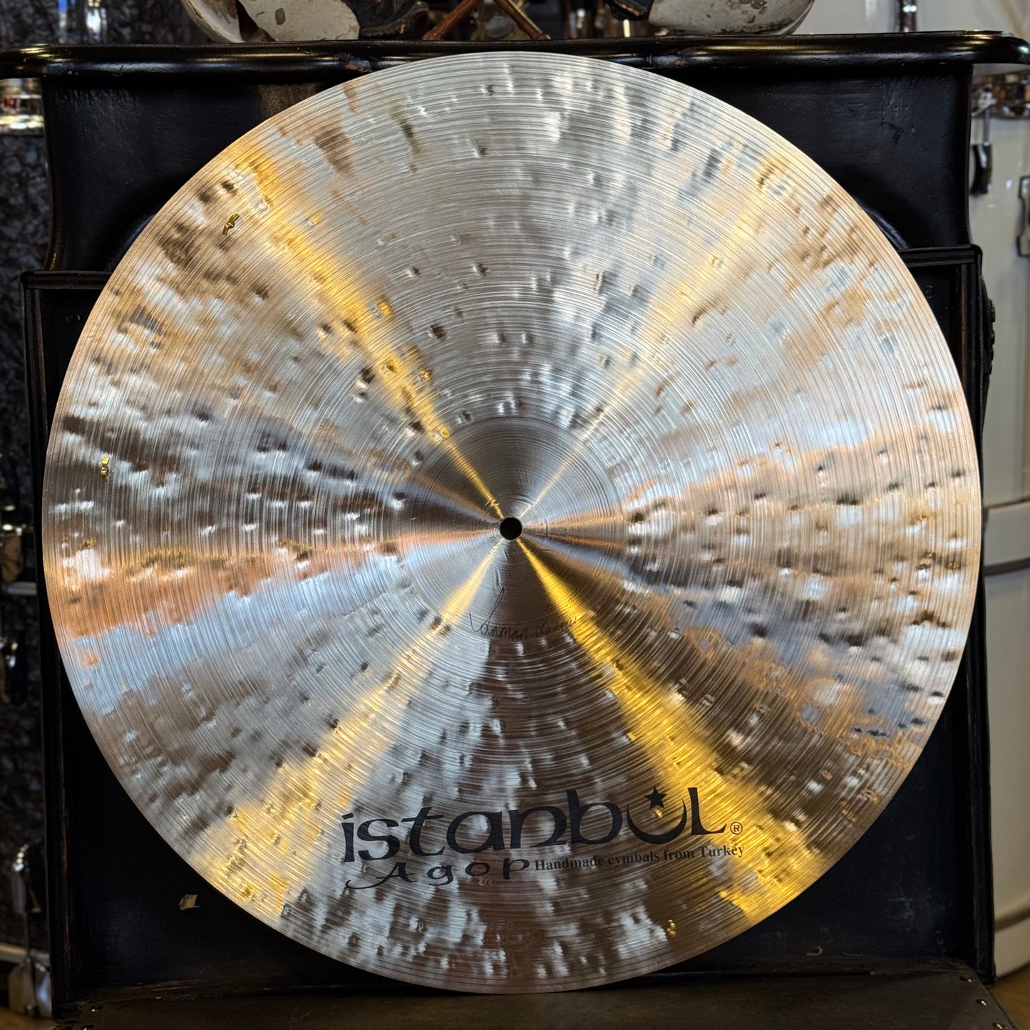 NEW Istanbul Agop 21" Mel Lewis Ride Cymbal w/ Two Rivets - 2086g