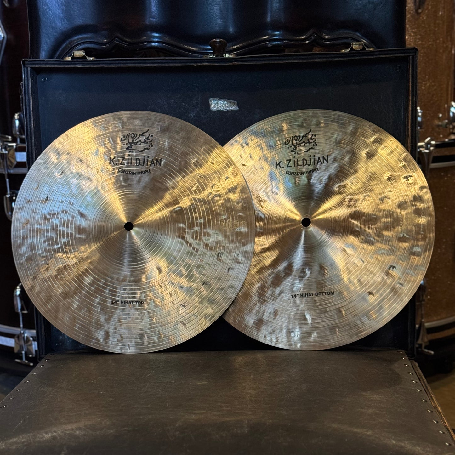 USED Zildjian 14" K Constantinople Hi-Hats - 834/1118g
