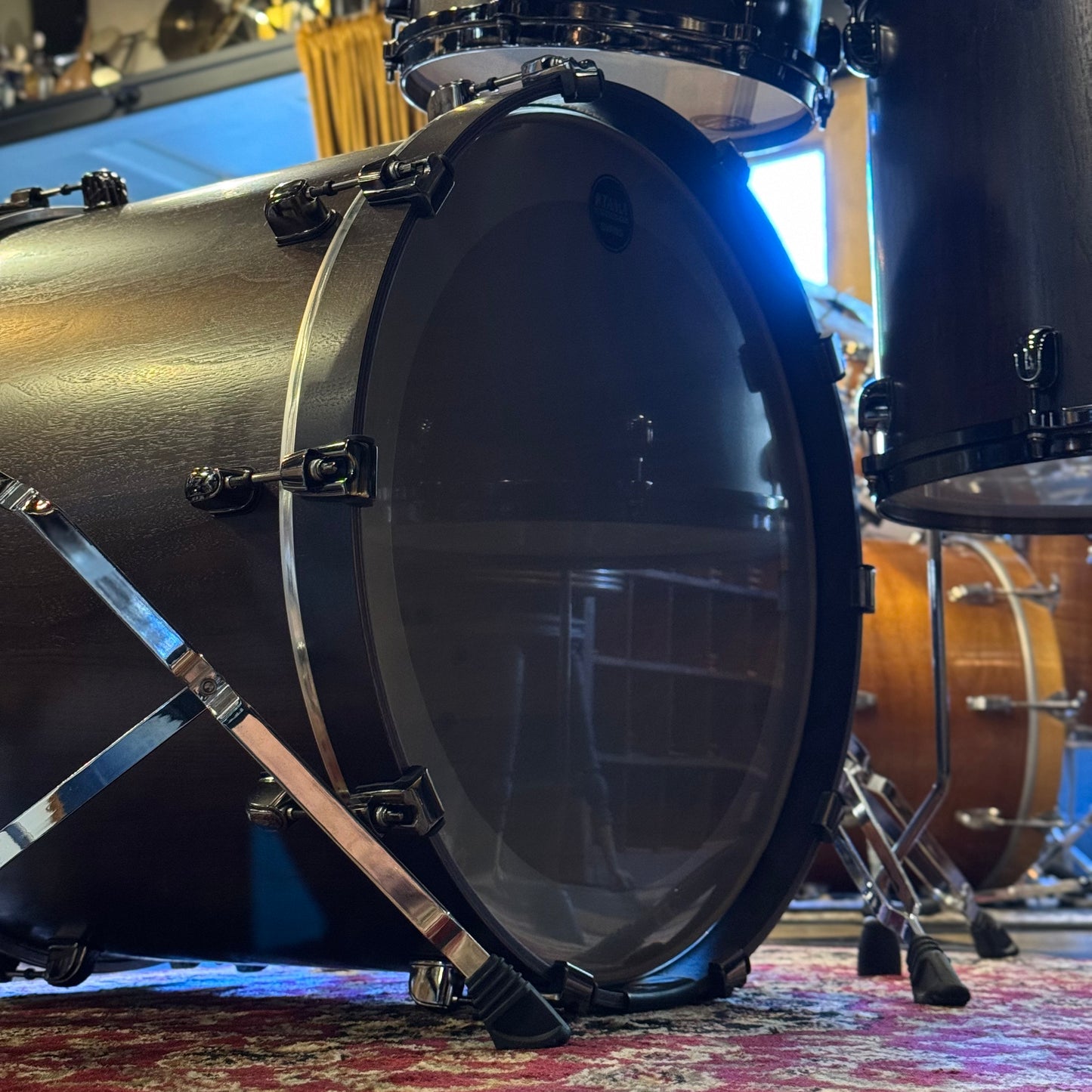 USED 2013 Tama Made in Japan Limited Edition Starclassic Walnut Select in Satin Walnut w/ Black Nickel HW - 18x22, 8x10, 9x12, 14x16