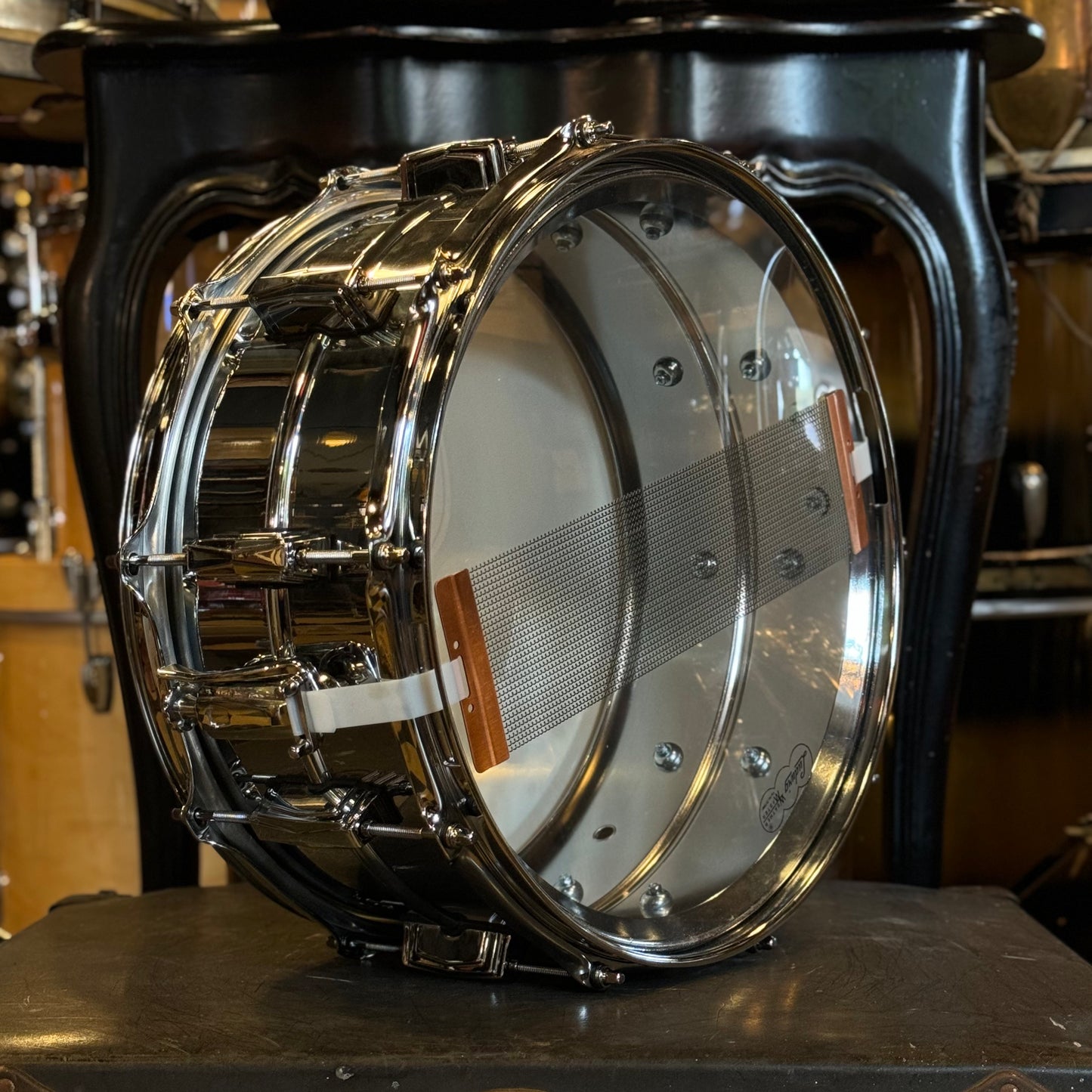 USED Ludwig 6.5x14 LM402 Supraphonic Snare Drum