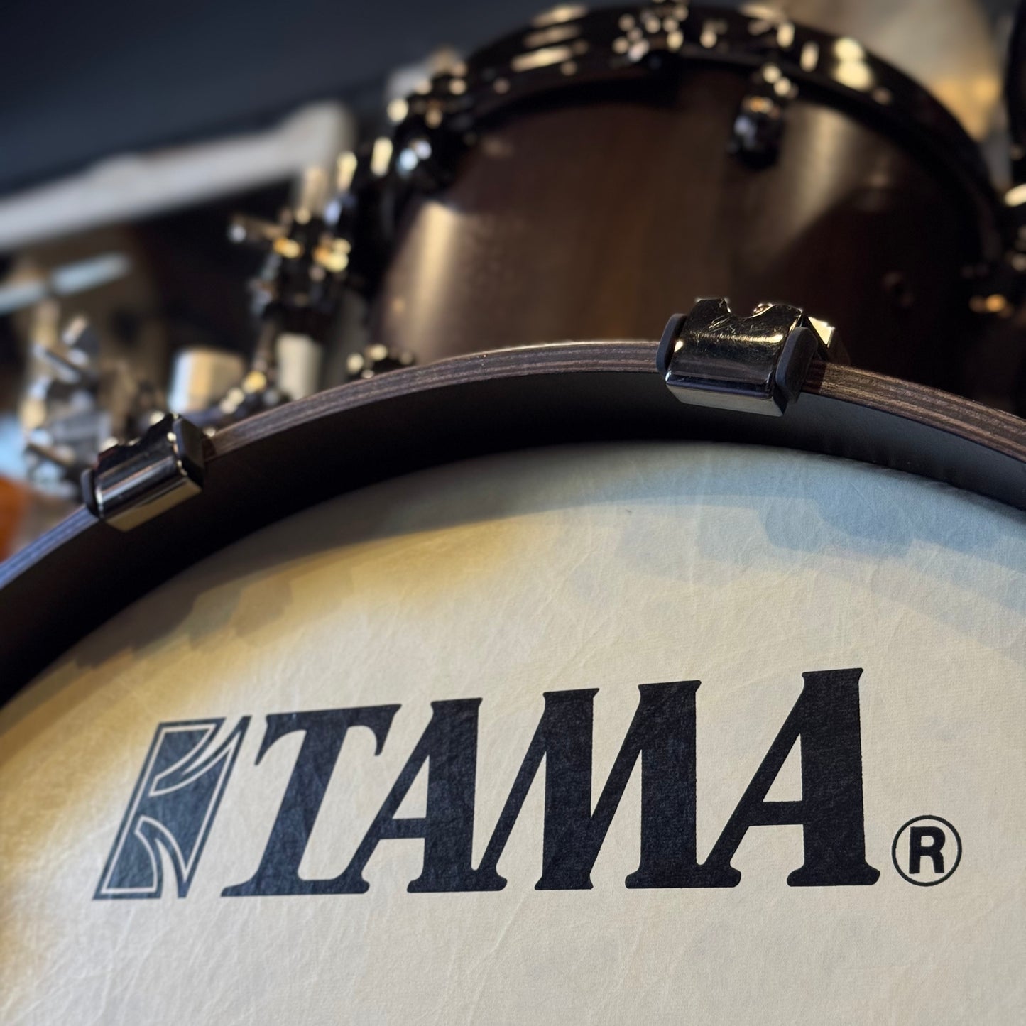 USED 2013 Tama Made in Japan Limited Edition Starclassic Walnut Select in Satin Walnut w/ Black Nickel HW - 18x22, 8x10, 9x12, 14x16