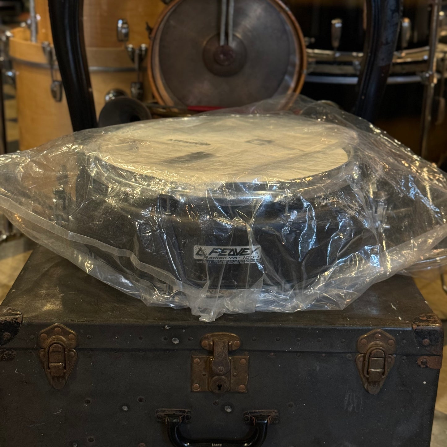 NEW OLD STOCK Peavy Radial 5x14 Pro 1000 Snare drum in Flat Satin Black