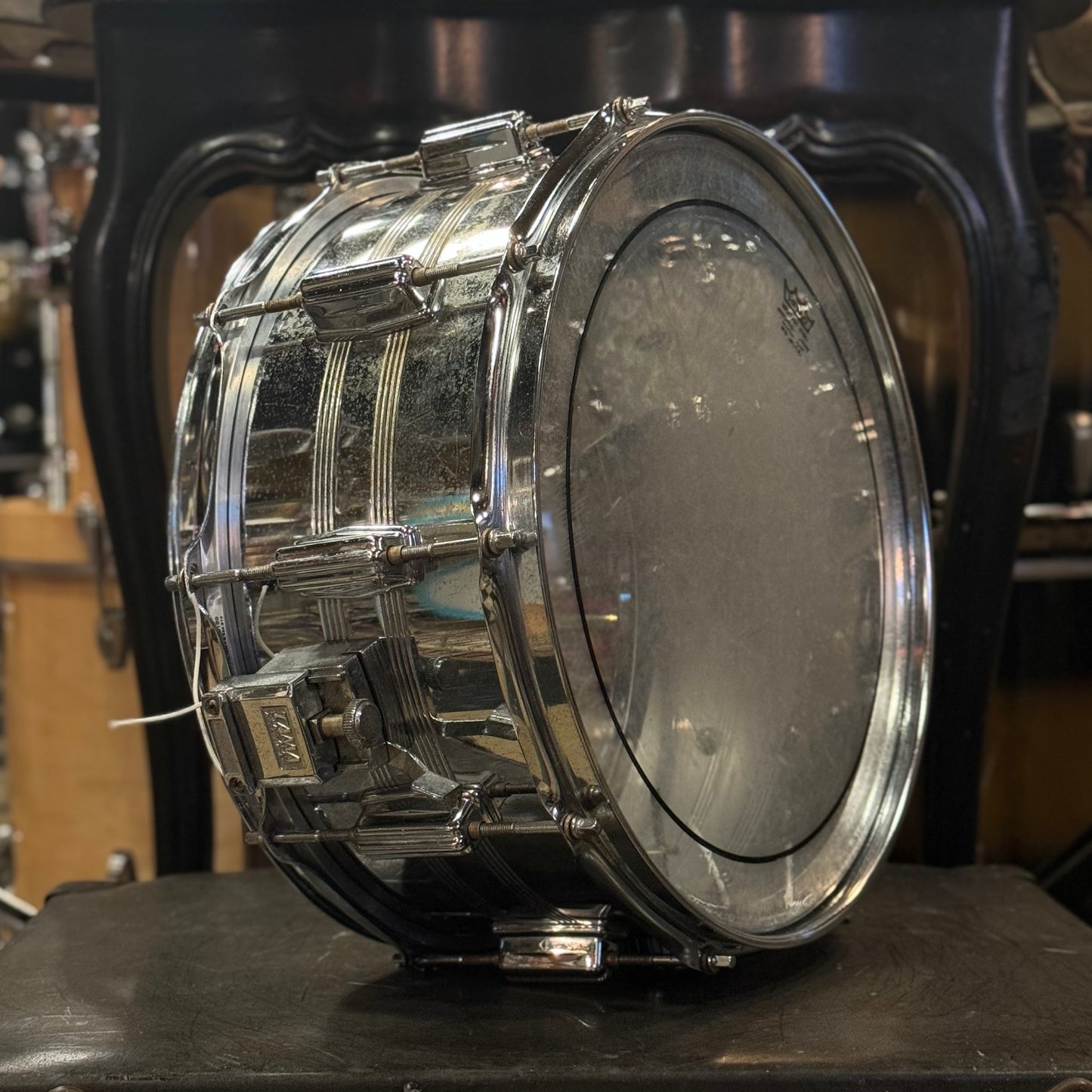 VINTAGE 1980's Tama 6.5x14 Imperialstar Steel Snare Drum