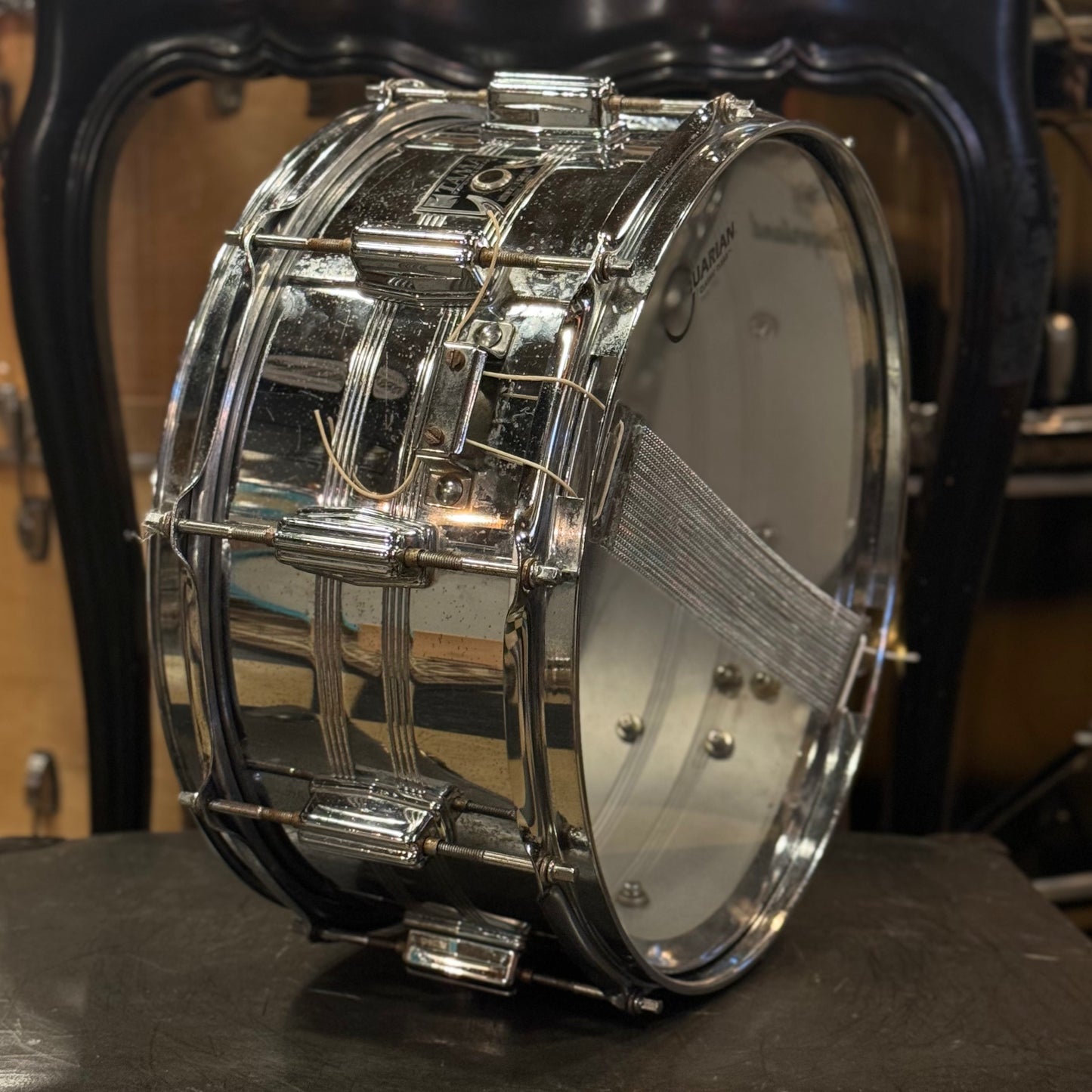 VINTAGE 1980's Tama 6.5x14 Imperialstar Steel Snare Drum