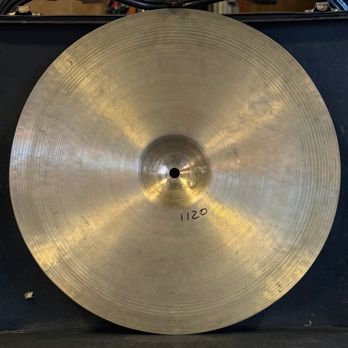 VINTAGE 1950's A. Zildjian 17" Small Stamp Crash - 1120g