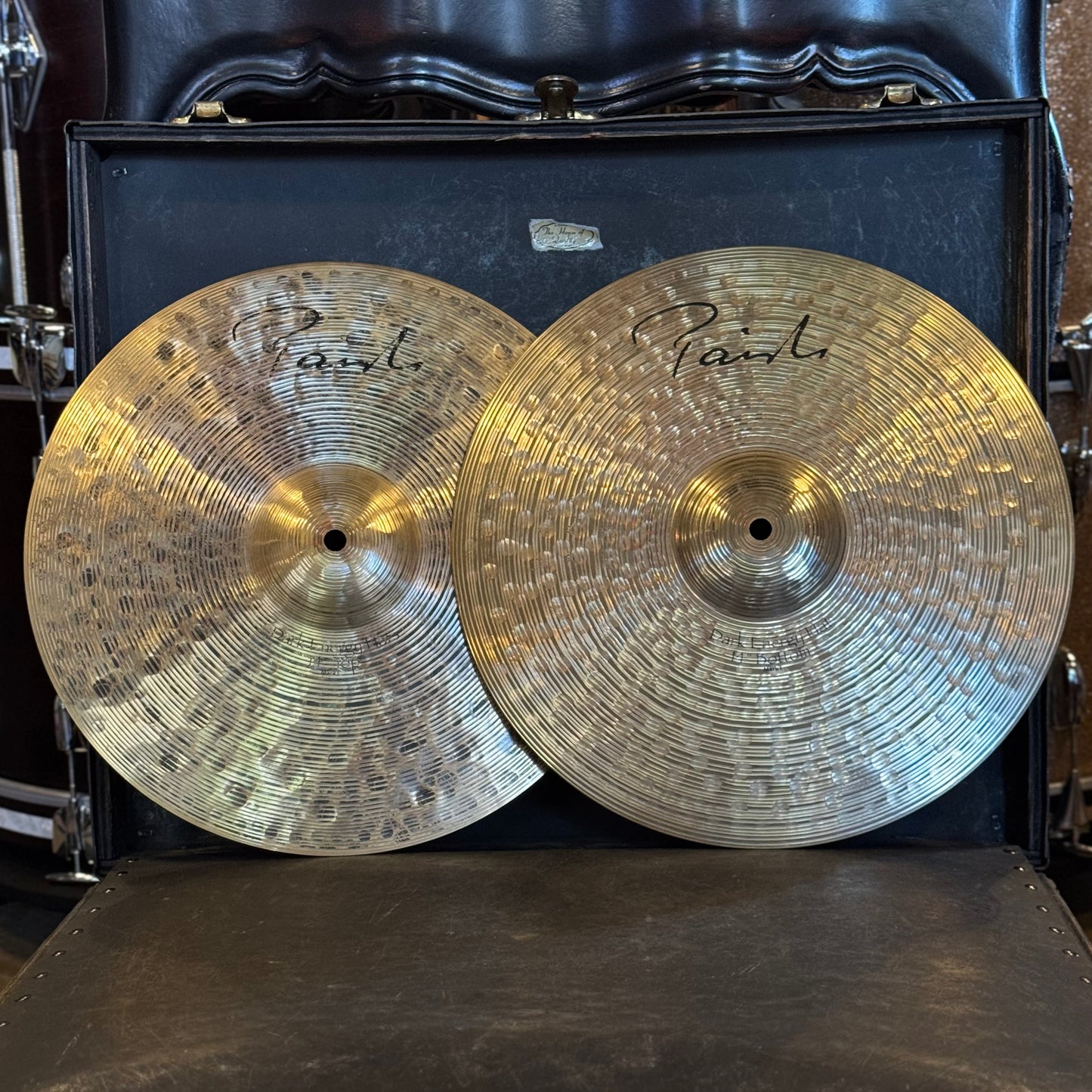 USED Paiste 14" Signature Dark Energy Hi-Hats - 926/1450g