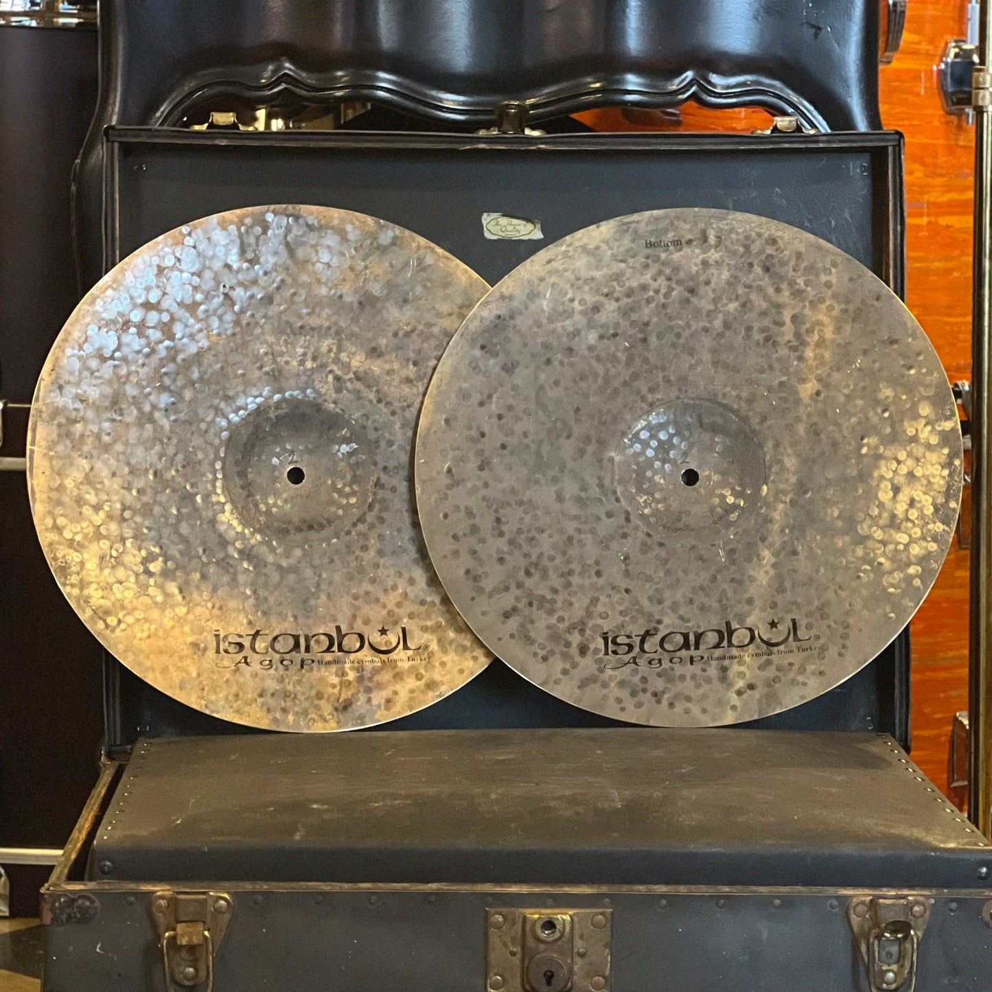 NEW Istanbul Agop 15" Turk Hi-Hat Cymbals - 1136/1378g