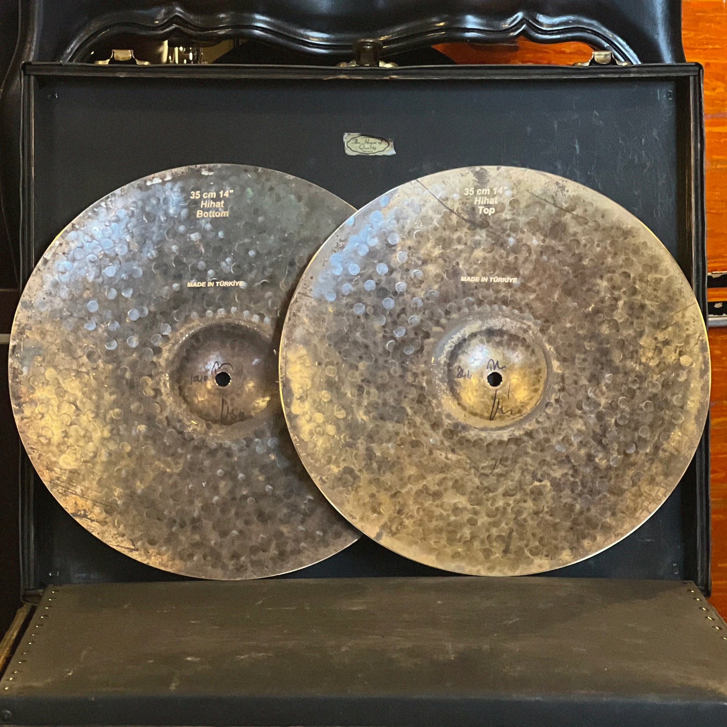 NEW Bosphorus 14" Master Vintage Hi-Hat Cymbals - 844/1040g