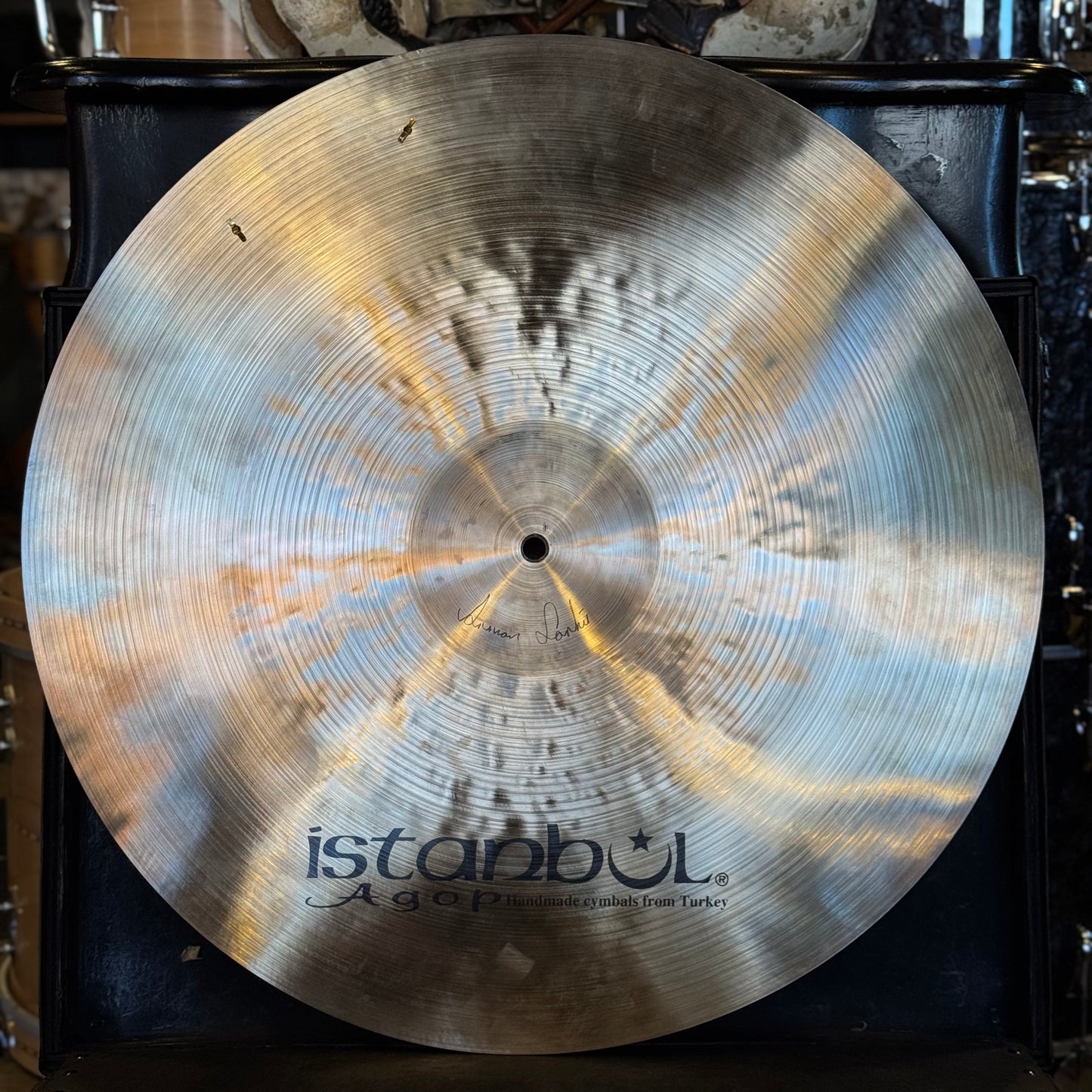 USED Istanbul Agop 22" Traditional Trash Hit w/ Two Rivets - 1904g