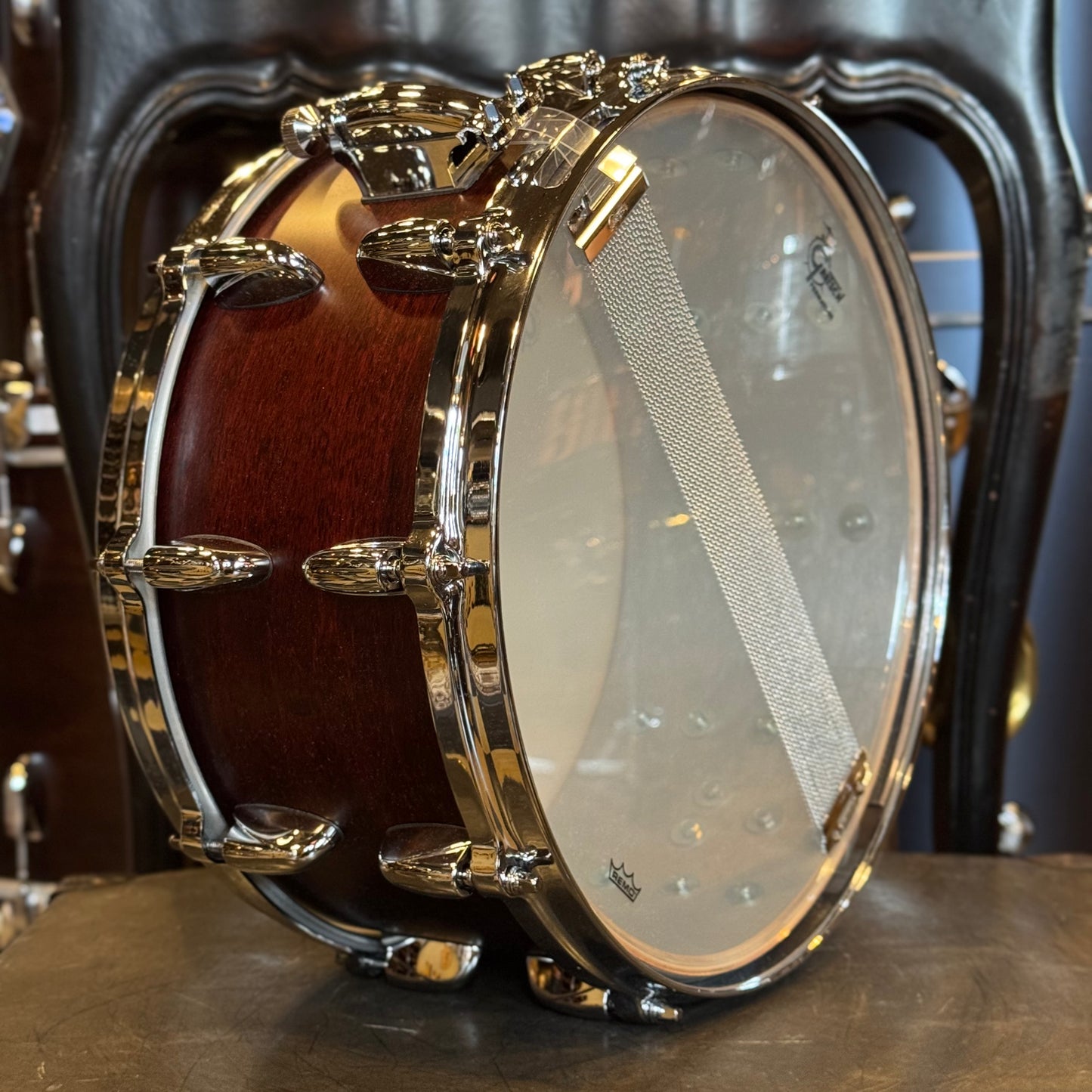 NEW Gretsch 6.5x14 USA Custom Snare Drum in Satin Walnut