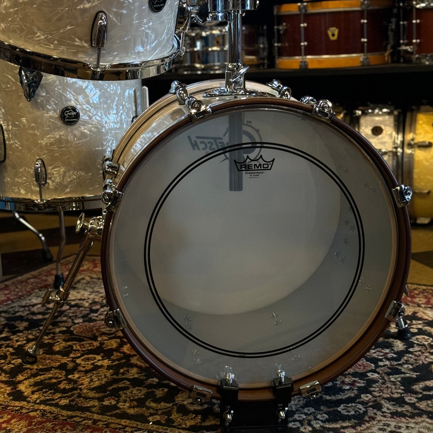 NEW Gretsch Renown 3pc Bop Kit in Vintage Pearl - 14x18, 8x12, 14x14