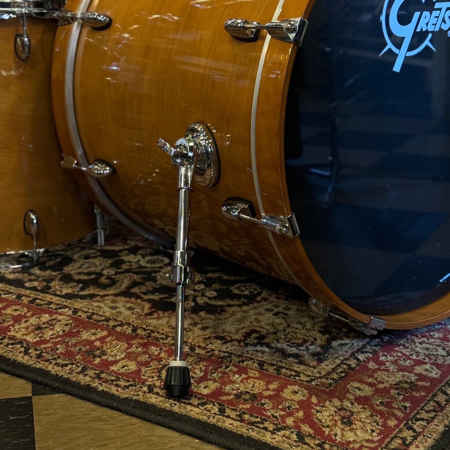 USED 2000's Gretsch Catalina Maple Drum Set in Gloss Natural - 18x22, 8x10, 9x12, 14x14, 16x16 & 5.5x14
