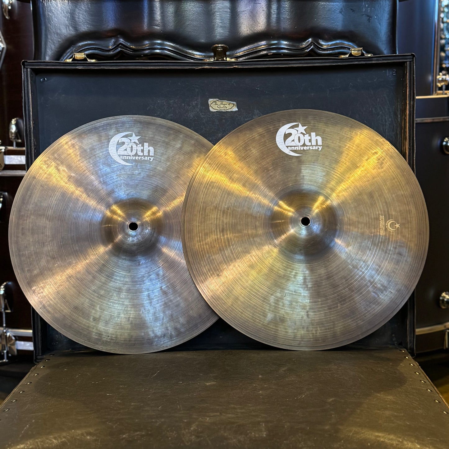 USED Bosphorus 14" 20th Anniversary Hi-Hats - 926/1036g