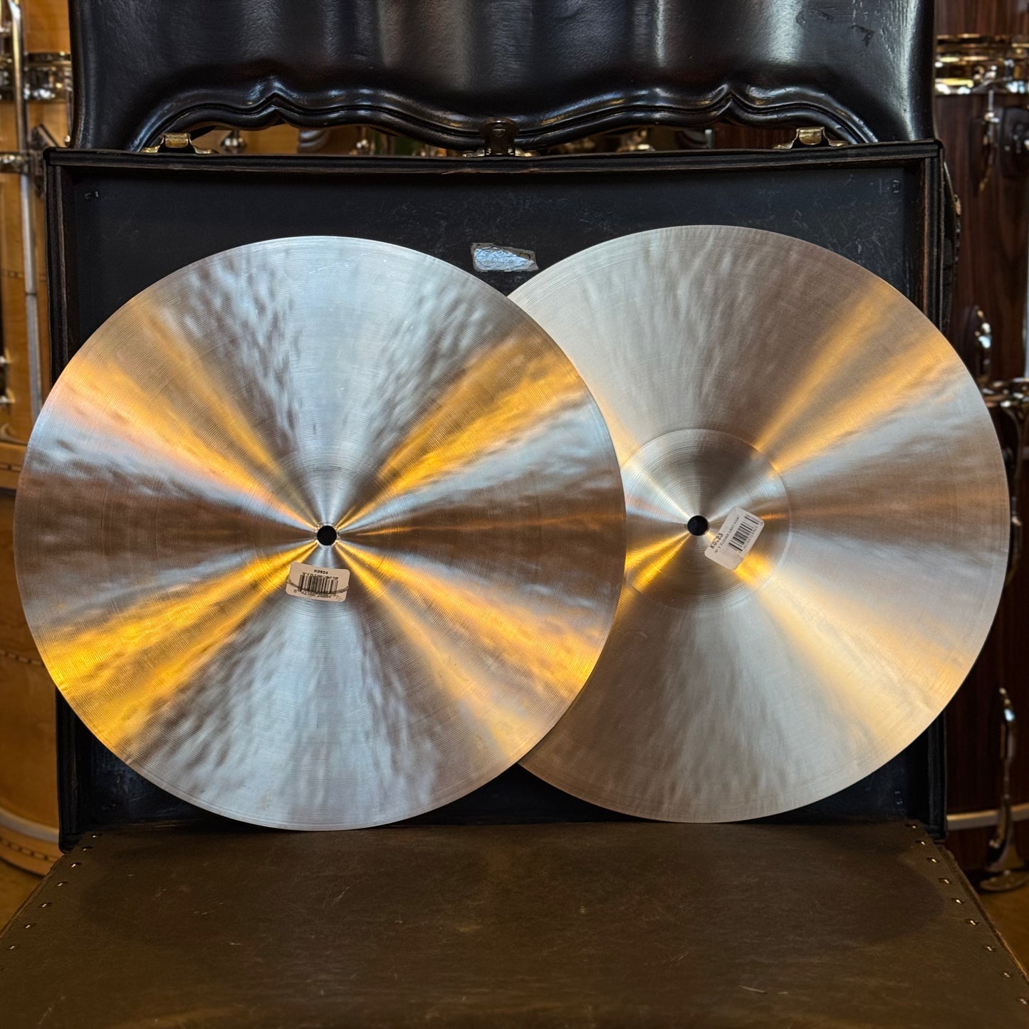 NEW Zildjian 15" K. Zildjian Light Hi-Hat Cymbals - 1140/1420g