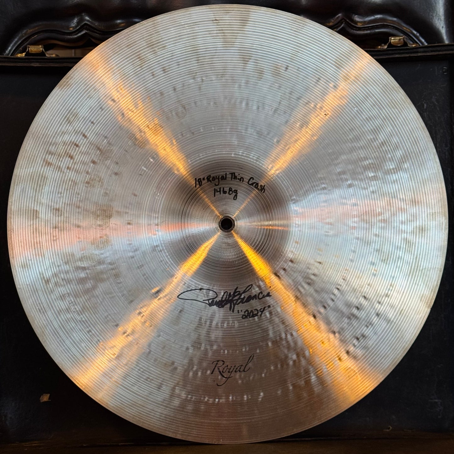 NEW Royal Cymbals 18" Royal Thin Crash Cymbal - 1468g